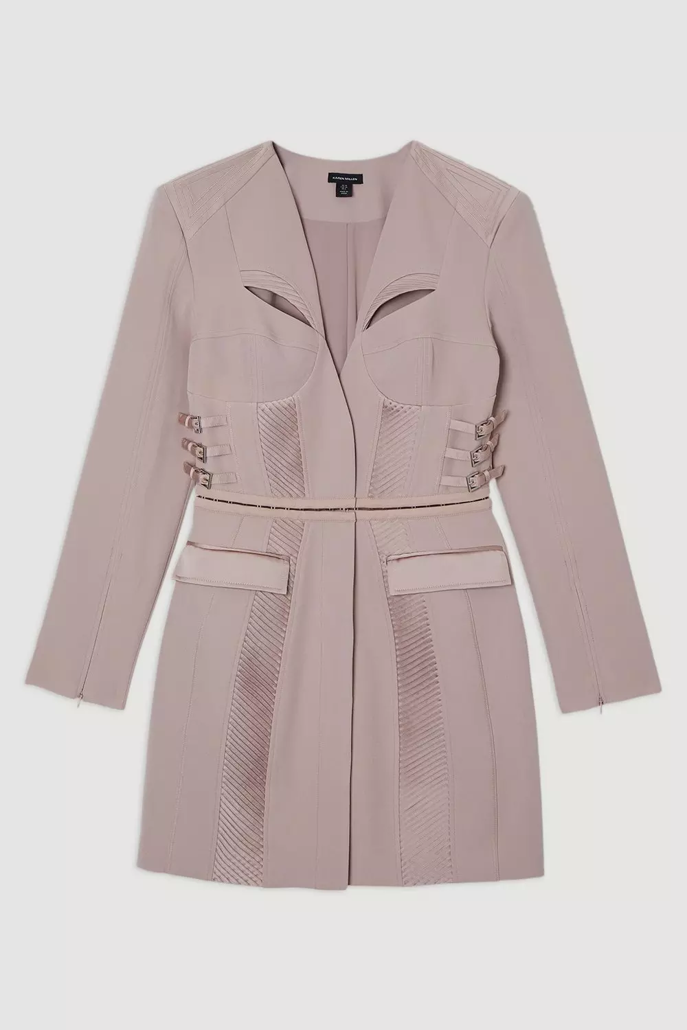 Archive Collection - Tailored Satin Pintuck Structured