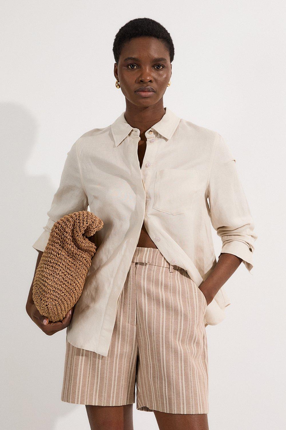 ★Karen Millen★ カットワークブロデリーウーブンショート 30％OFF】KERRY WOOLLEN MILLS（ケリーウーレンミルズ） アラン