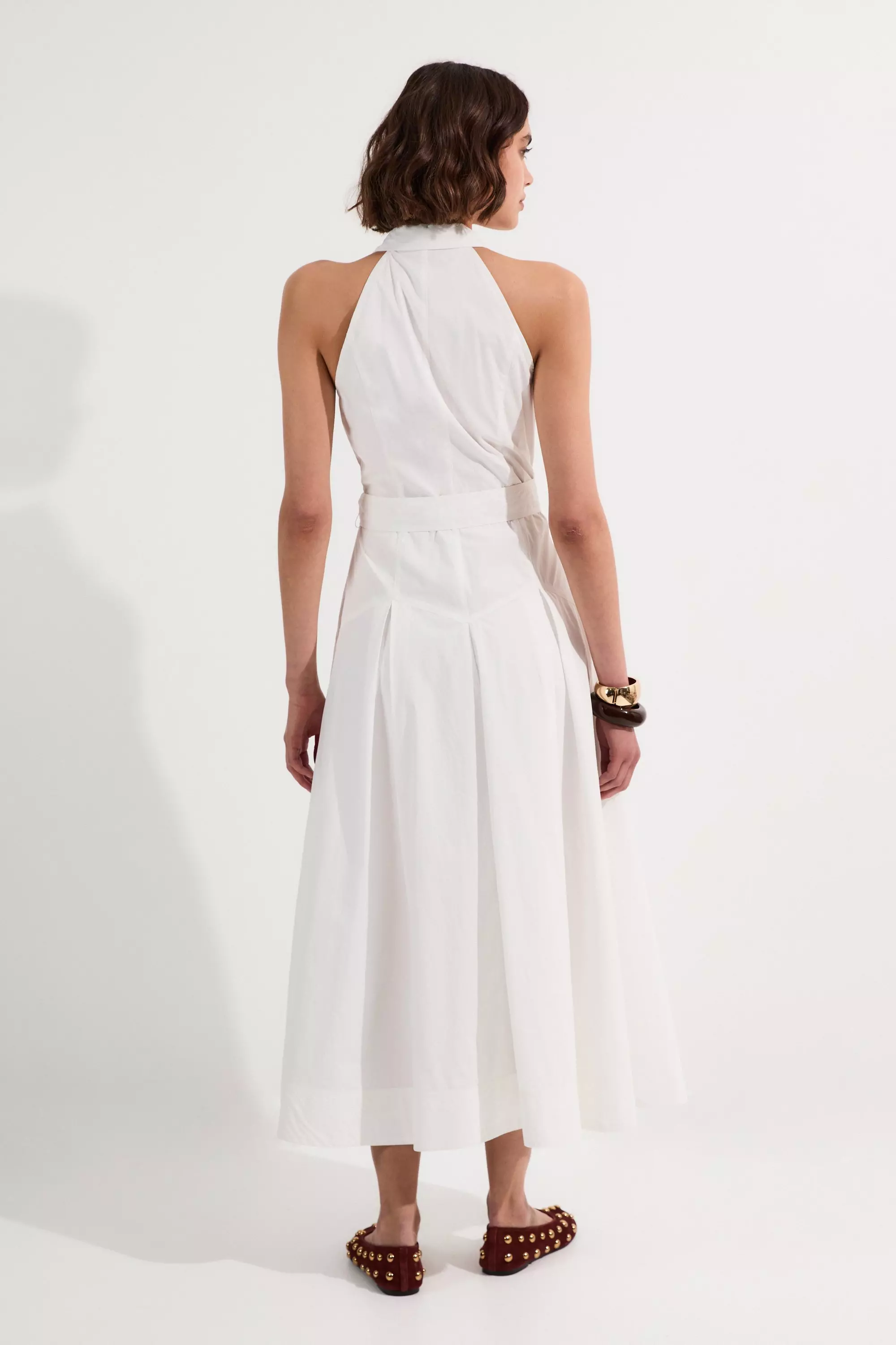 KAREN MILLEN 日本未入荷 ミディドレス センターボタン 長袖 KAREN MILLEN 日本未入荷 ミディドレス センターボタン 長袖