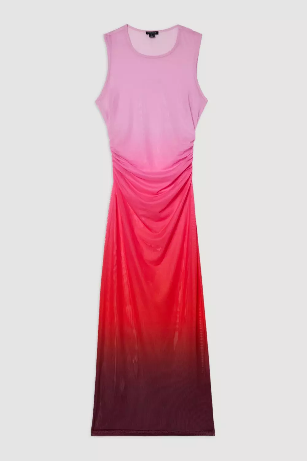 Ombre Mesh Ruched Beach Dress | Karen Millen