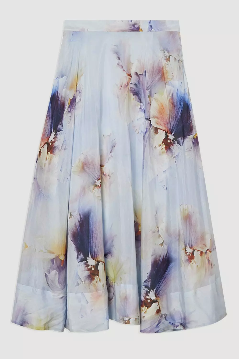 英国【Karen Millen】春の花柄シルクコットン織りプロムスカート bkk24465_floral_xl?pdp.template