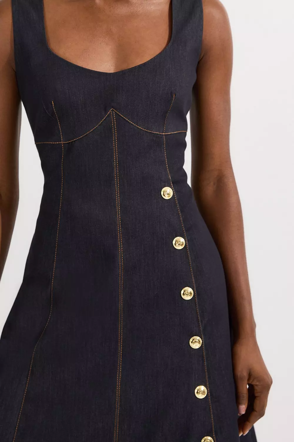 KAREN MILLEN 日本未入荷 ホルターネックプリーツジャンプスーツ KiiRA ( キーラ ) 2024S/S ジャンプスーツ LINEN QUILT JUMP