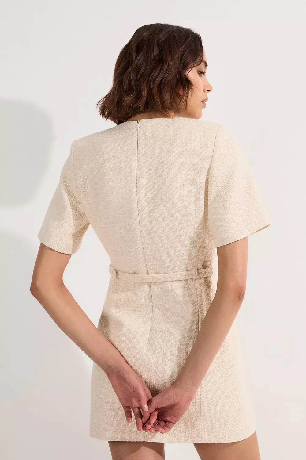 ワンピース andmary Karen check mini dress beige andmary on X: 