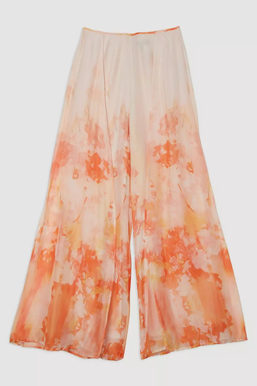 【BAON】23FW★ [BAONHAUS] strap flower brushed wide pants Free Fall High-Waist Pants - Amethyst Smoke | Billabong