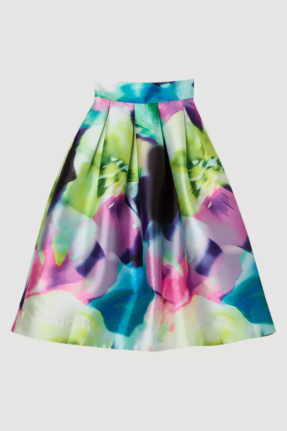 【Karen Millen】 花柄ツイル織りプロムスカート *送料無料* Rose Floral Twill Prom Skirt | Karen Millen