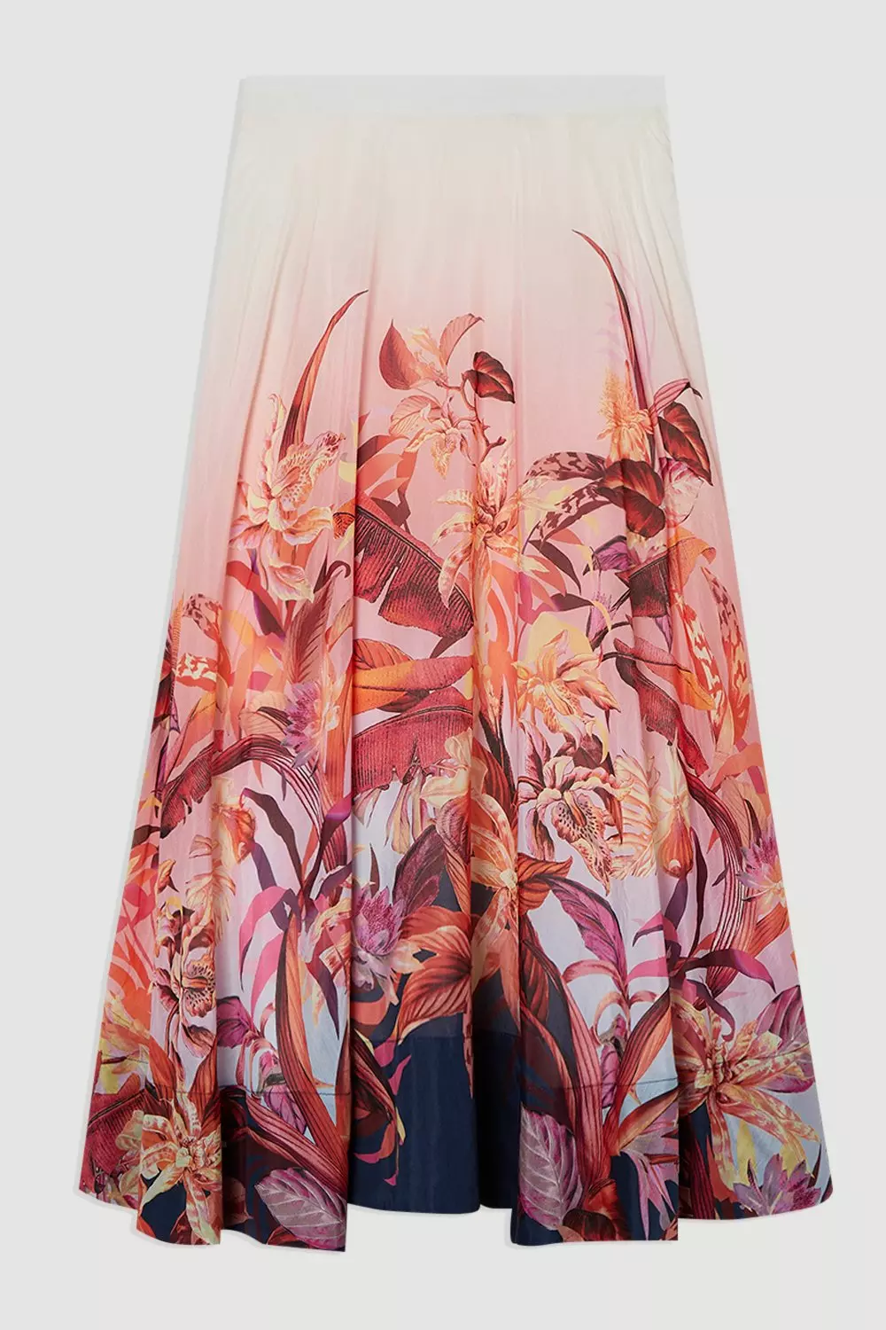 ◆KAREN MILLEN◆花柄シルクコットン織りプロムスカート bkk25002_pink_xl?$