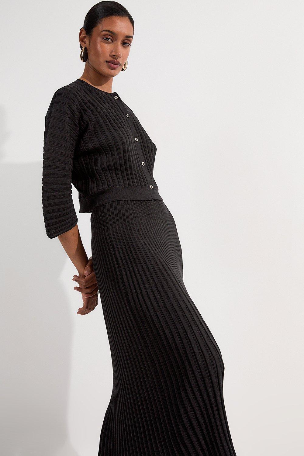 Black Pleated Skirts | Karen Millen US