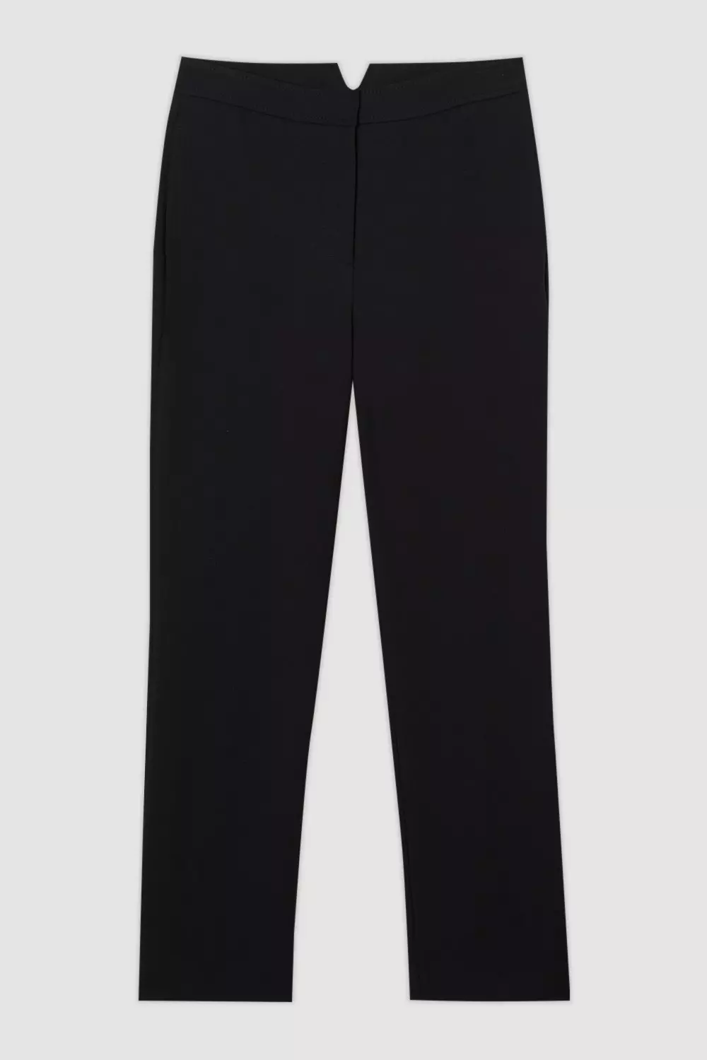 Black Compact Stretch Slim Leg Dress Pants alternative image