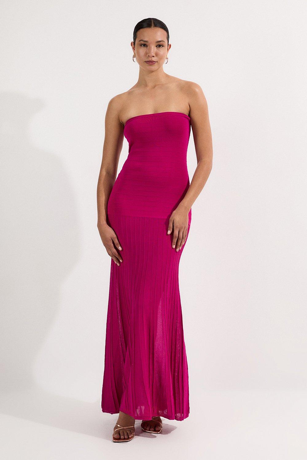 Striped Maxi Dresses | Karen Millen US