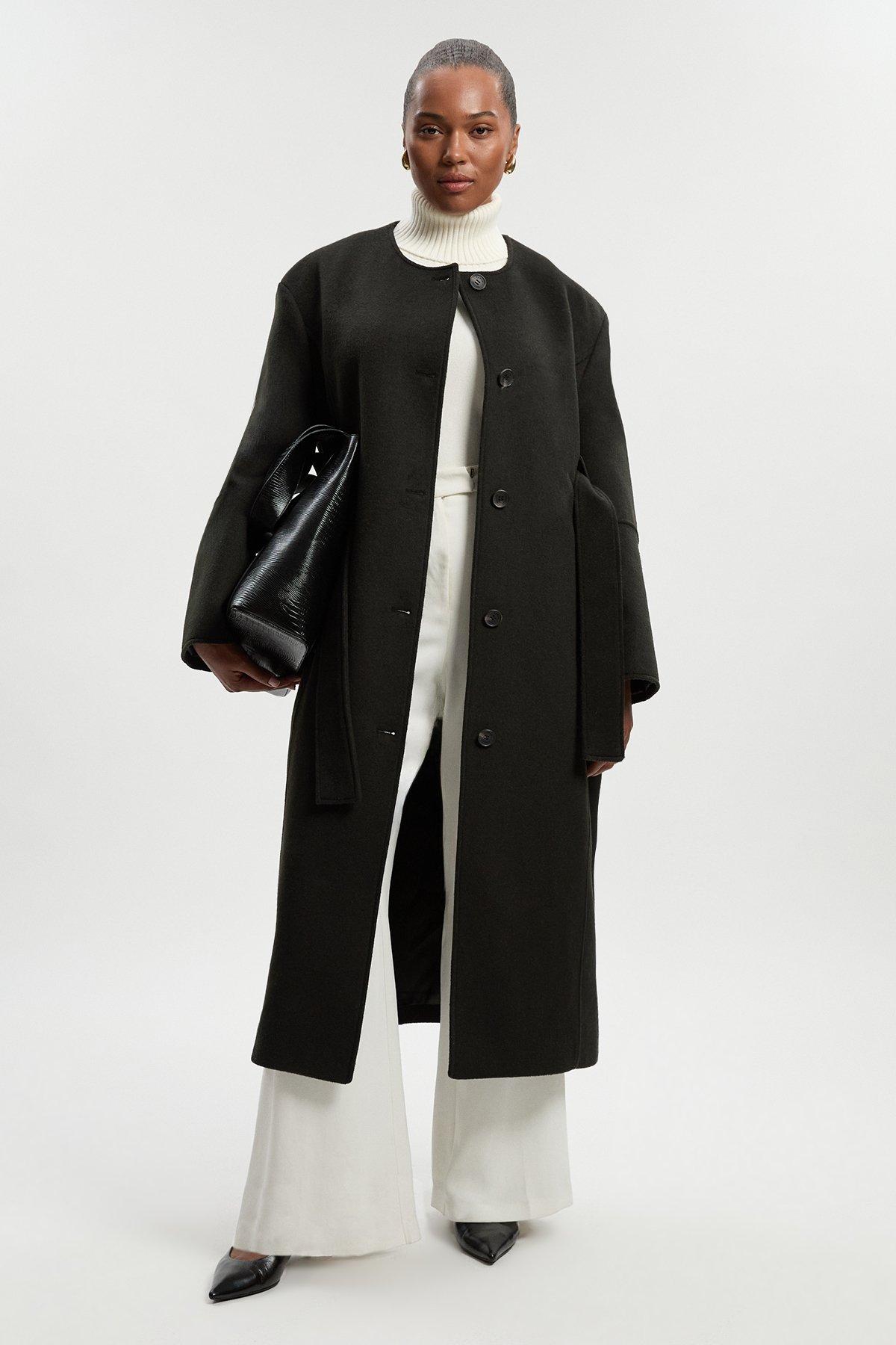 Women's Gray Coats | Karen Millen