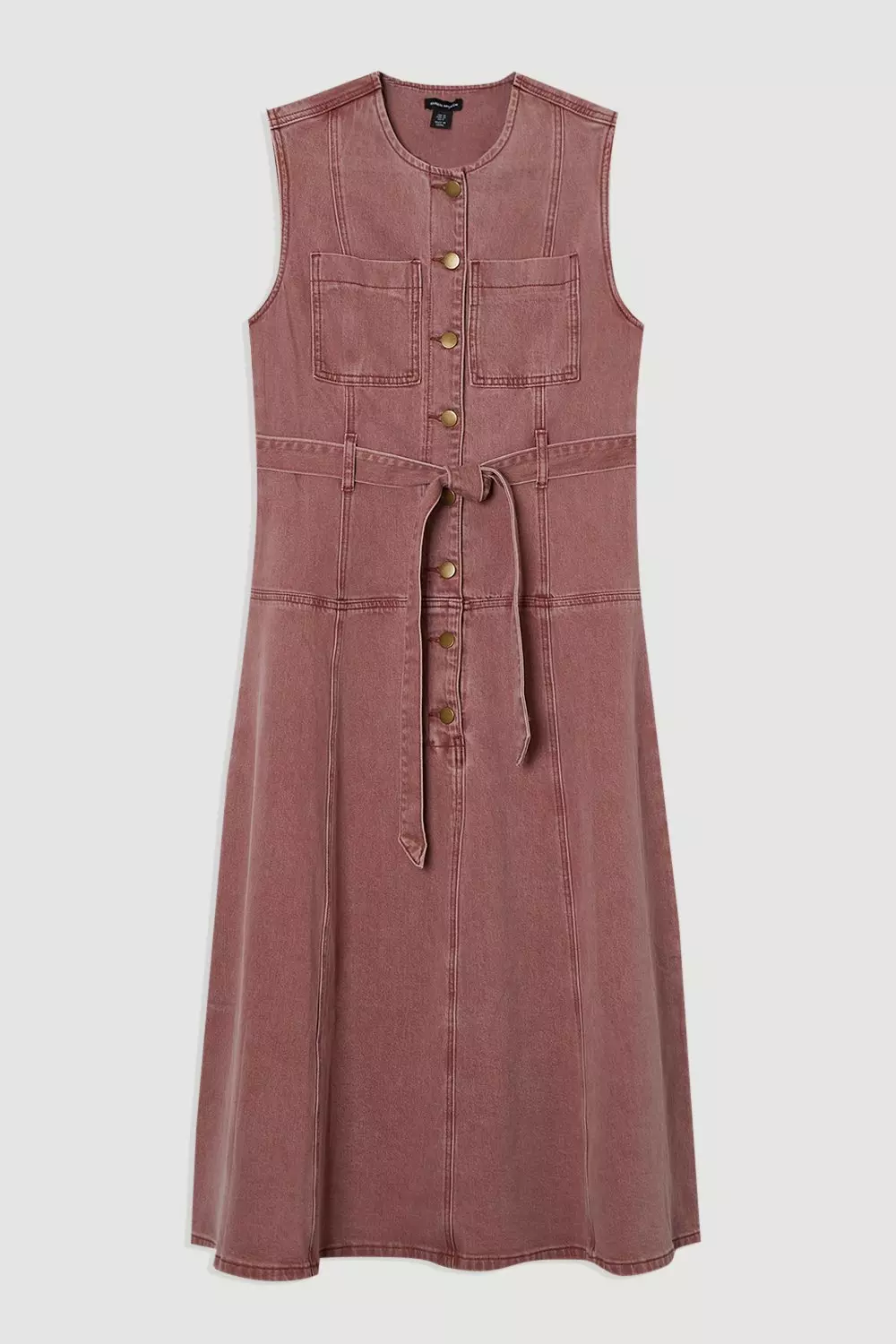 日本未入荷★Karen Millen ビーズショートパンツ Colored Denim Belted Midi Dress | Karen Millen