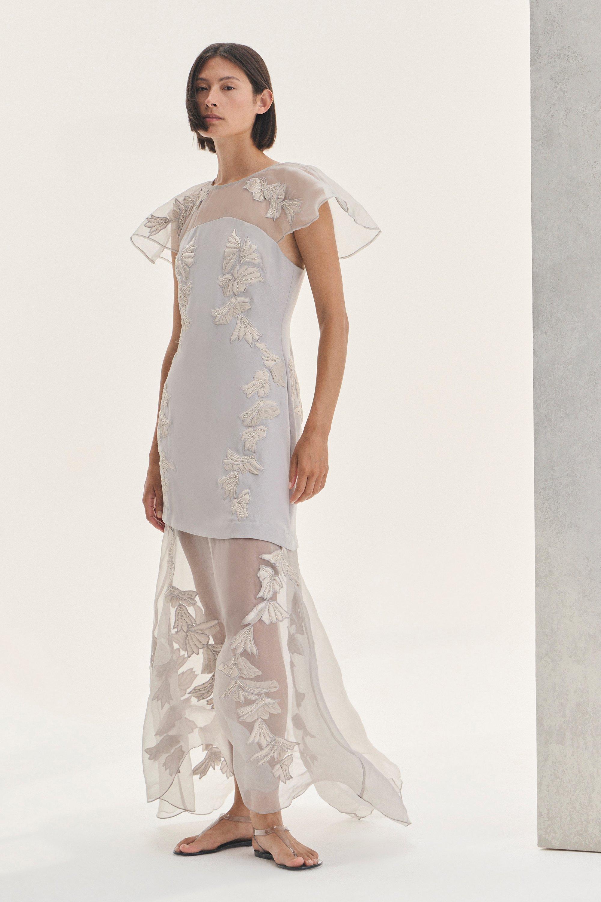 Angel Sleeve Dresses | Karen Millen US