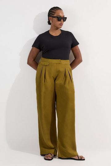 Plus Size Stretch Cotton T-Shirt black