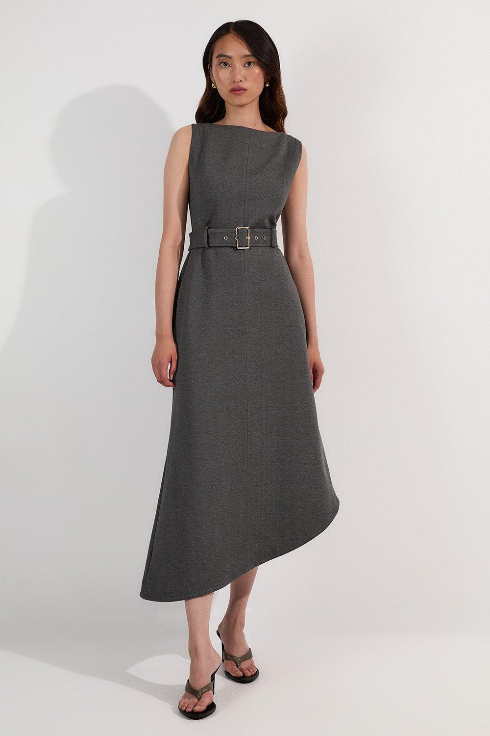 Belted Midi Dresses | Karen Millen US