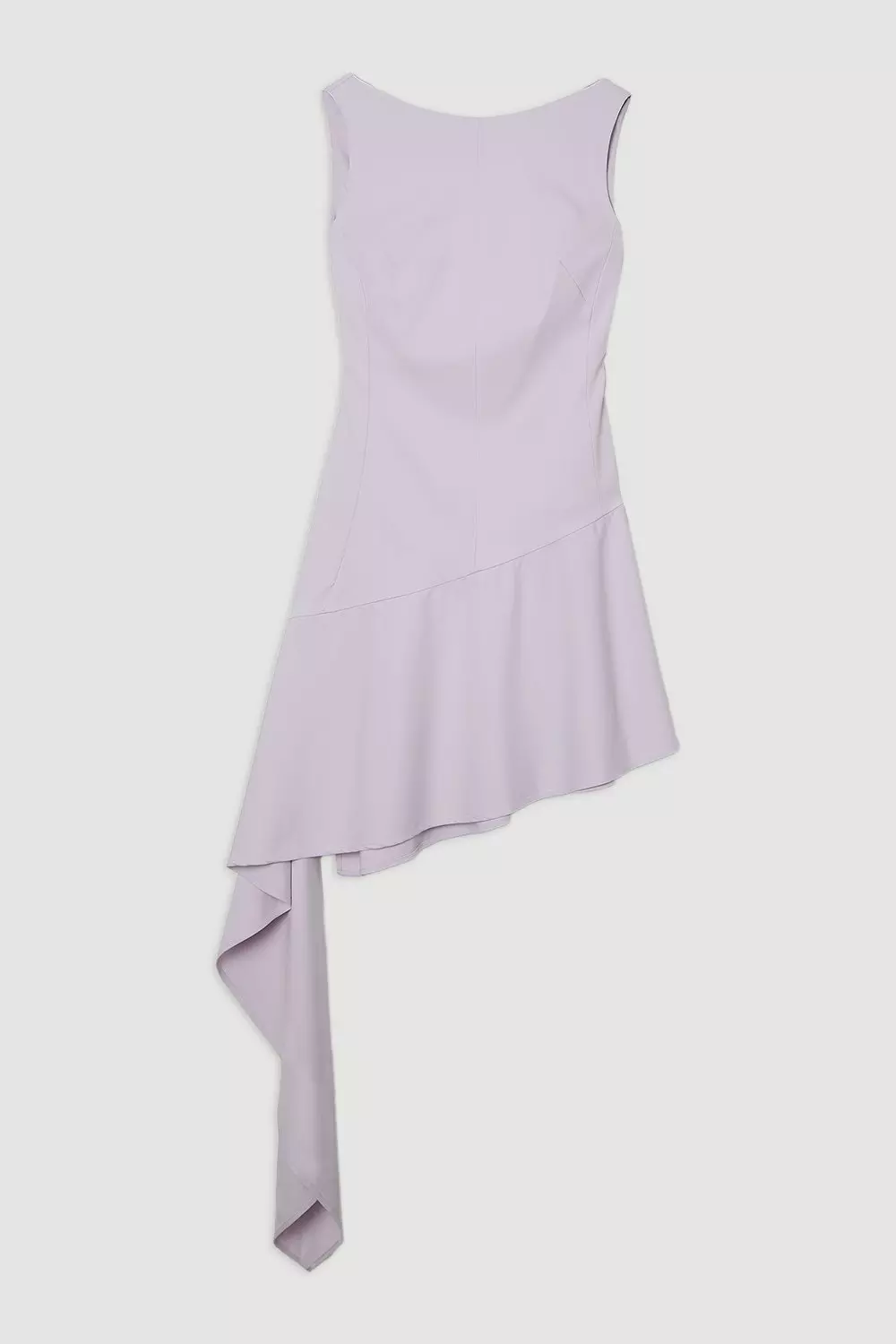 Digital Ophelia Polished Tailored Open Back Hem Detail Mini