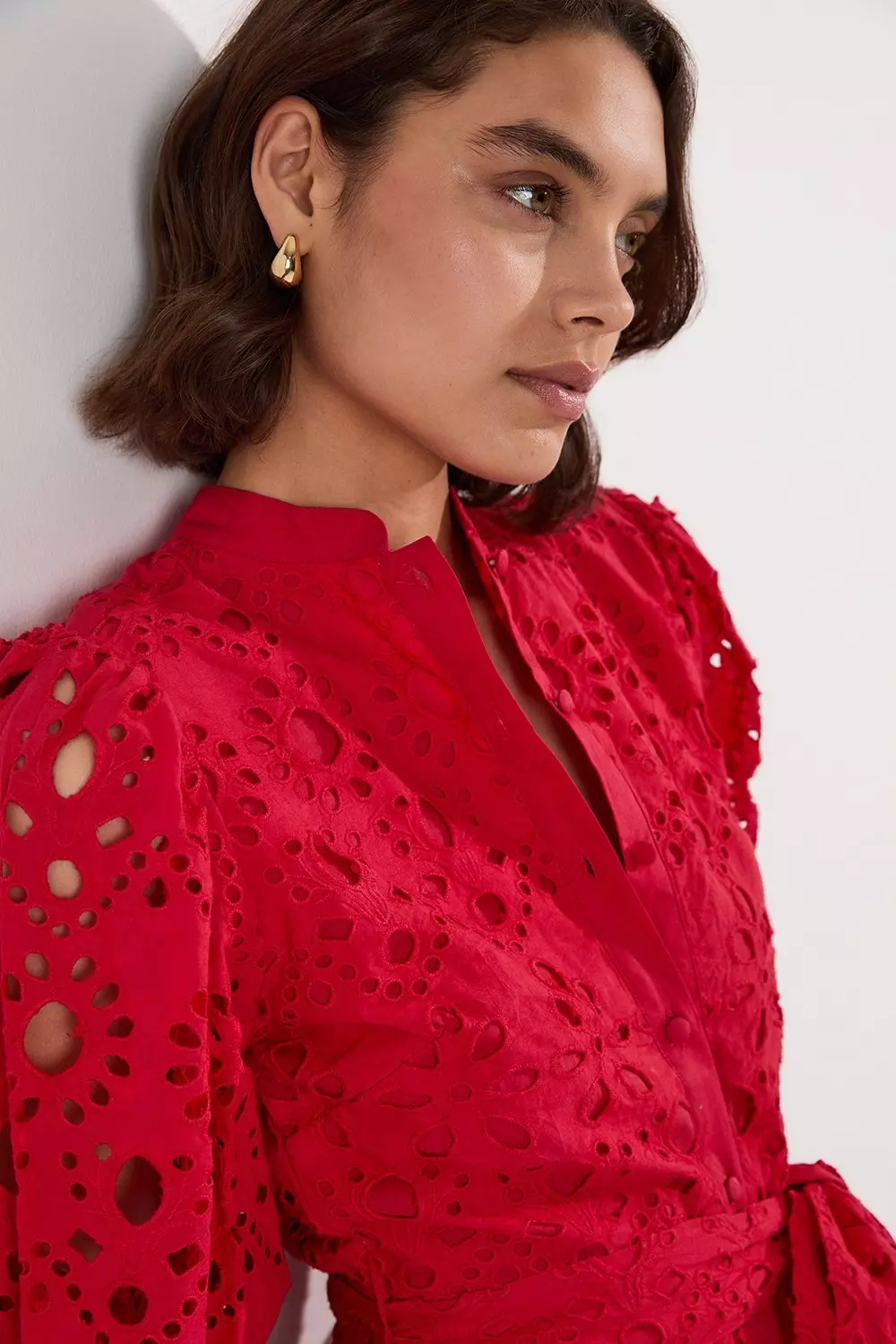 KAREN MILLEN ミニ ドレス KAREN MILLEN Embellished Mini Dress | Bloomingdale's