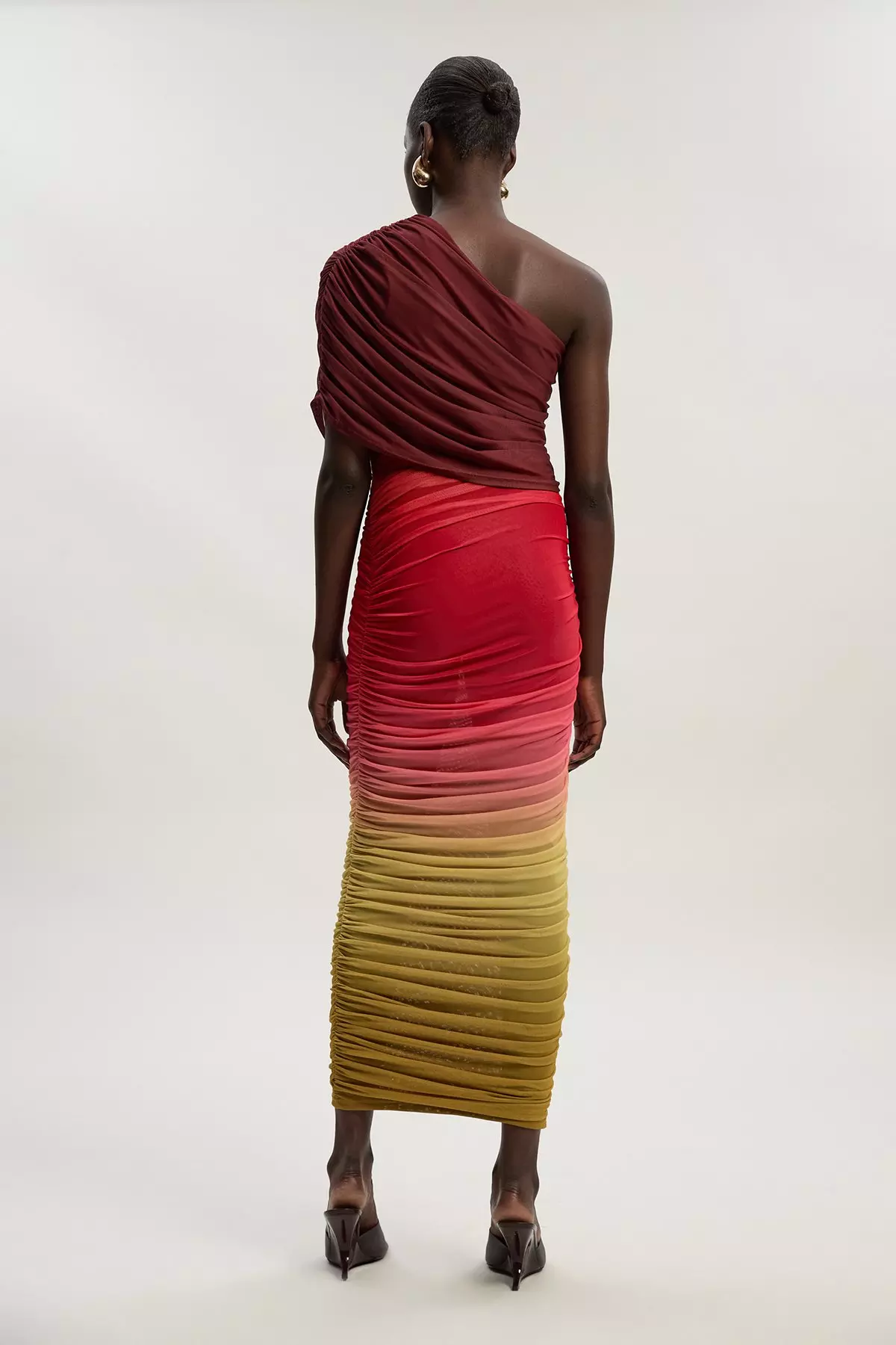 ★Karen Millen★ Textured Jersey Dramatic Hem Maxi Dress Textured Jersey Dramatic Hem Maxi Dress | Karen Millen
