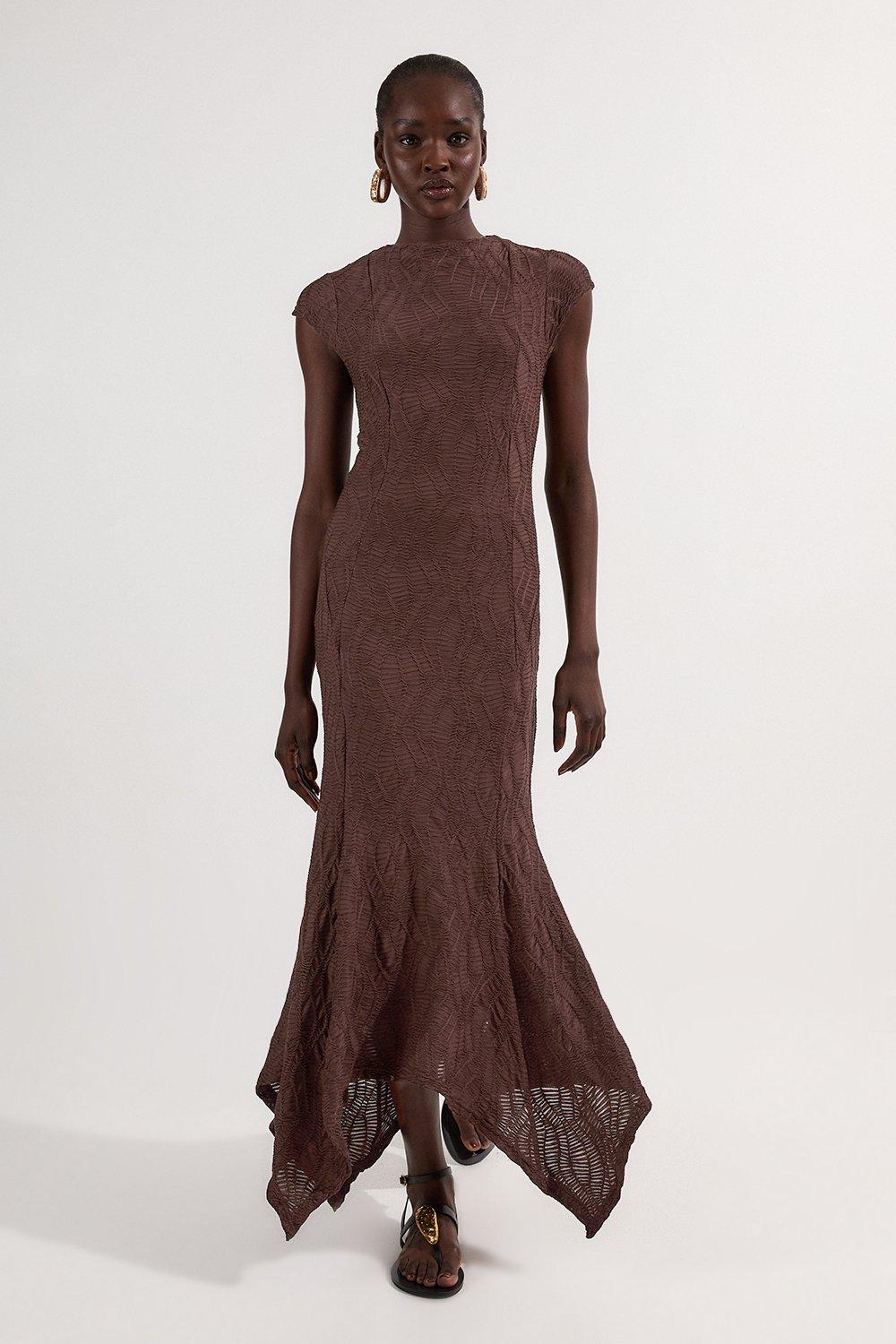 Jersey Maxi Dresses | Cotton Jersey Maxi Dresses | Karen Millen