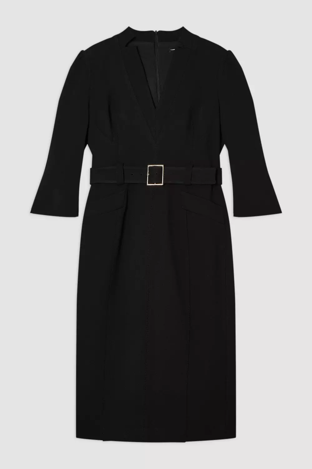 国内発!関税込*KAREN MILLEN*ロング丈ブロデリーミディスカート Karen Millen ベルト付きプリーツマキシドレス 送料関税込み