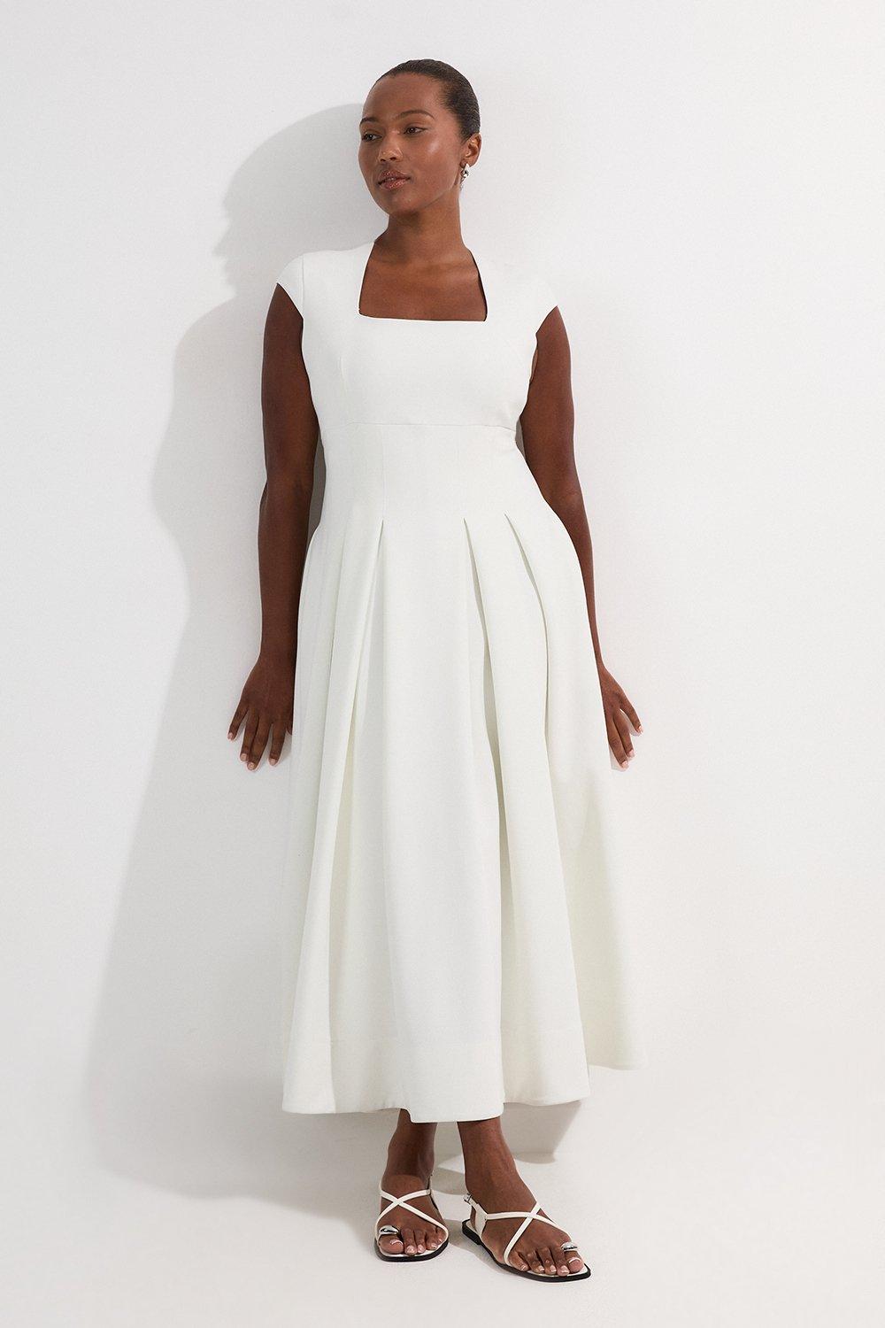 Square Neck Dresses | Karen Millen US