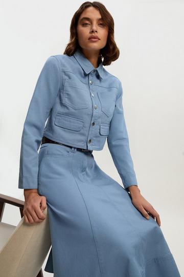 Blue Coloured Denim Jacket