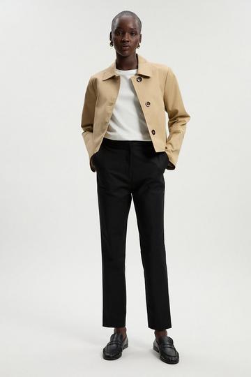 Black Tall Essential Techno Woven Trouser