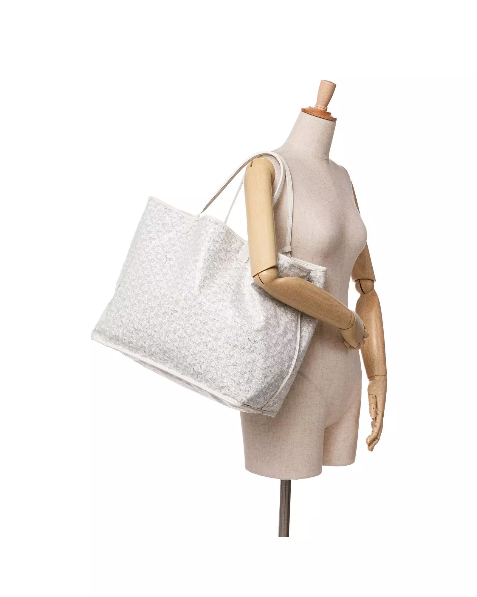 Preloved Saint Louis PM Tote Bag Women - White alternative image