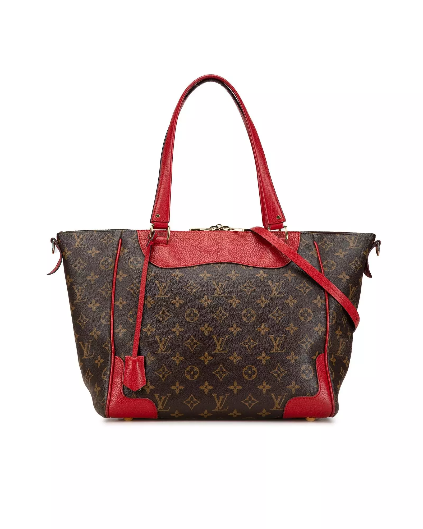 Preloved Lockme II Red Tote Women - Brown Messenger Bags alternative image