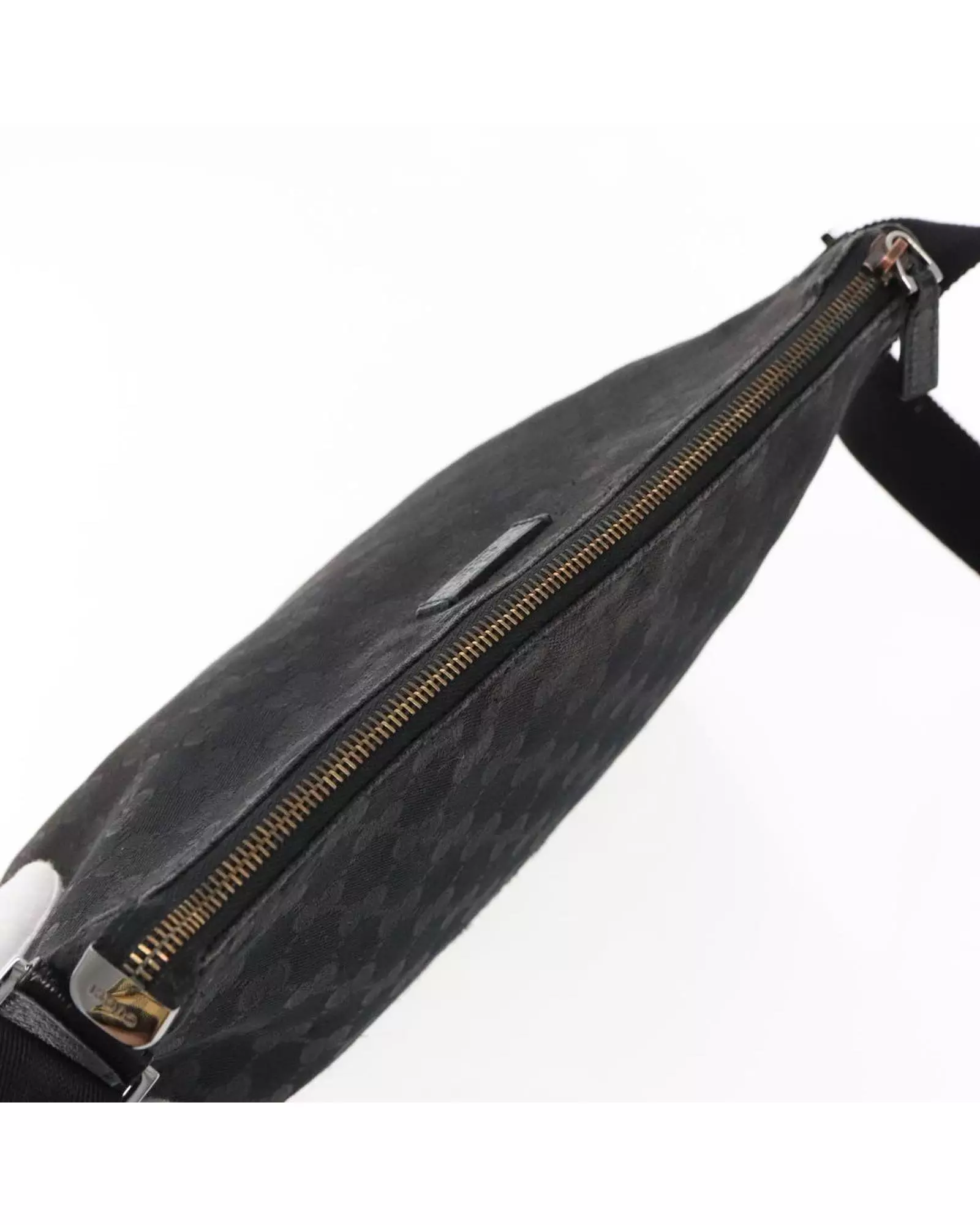 Preloved GG Supreme Messenger Bag Crossbody Wo - Black Shoulder alternative image