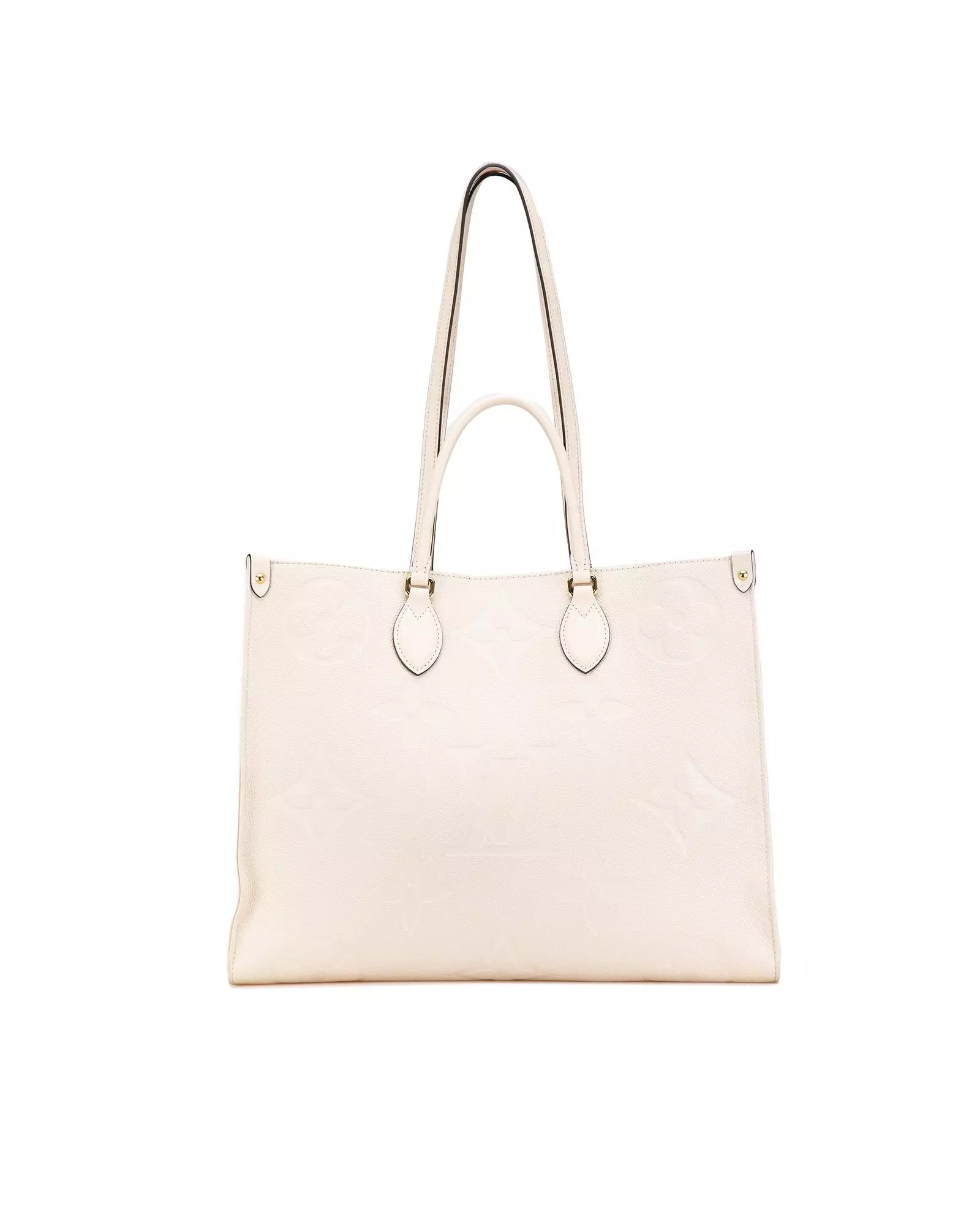 Preloved OnTheGo Tote Empreinte Leather Wo - White Messenger Bags alternative image
