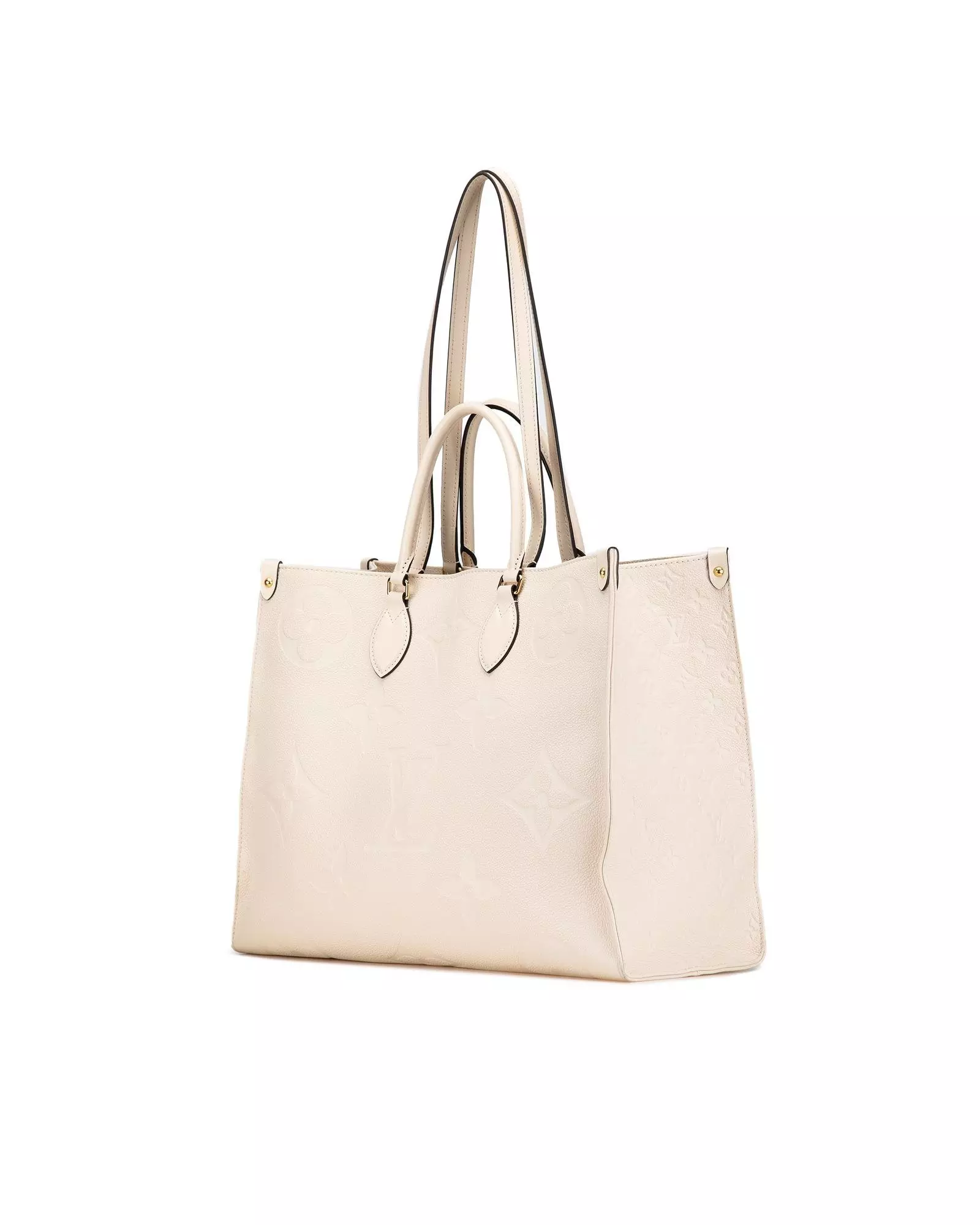 Preloved OnTheGo Tote Empreinte Leather Wo - White Messenger Bags alternative image