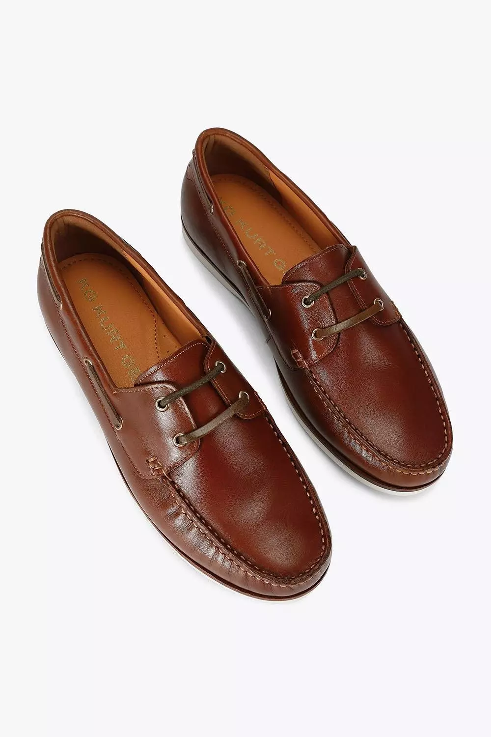 Tan 'Venice' Leather Shoes alternative image
