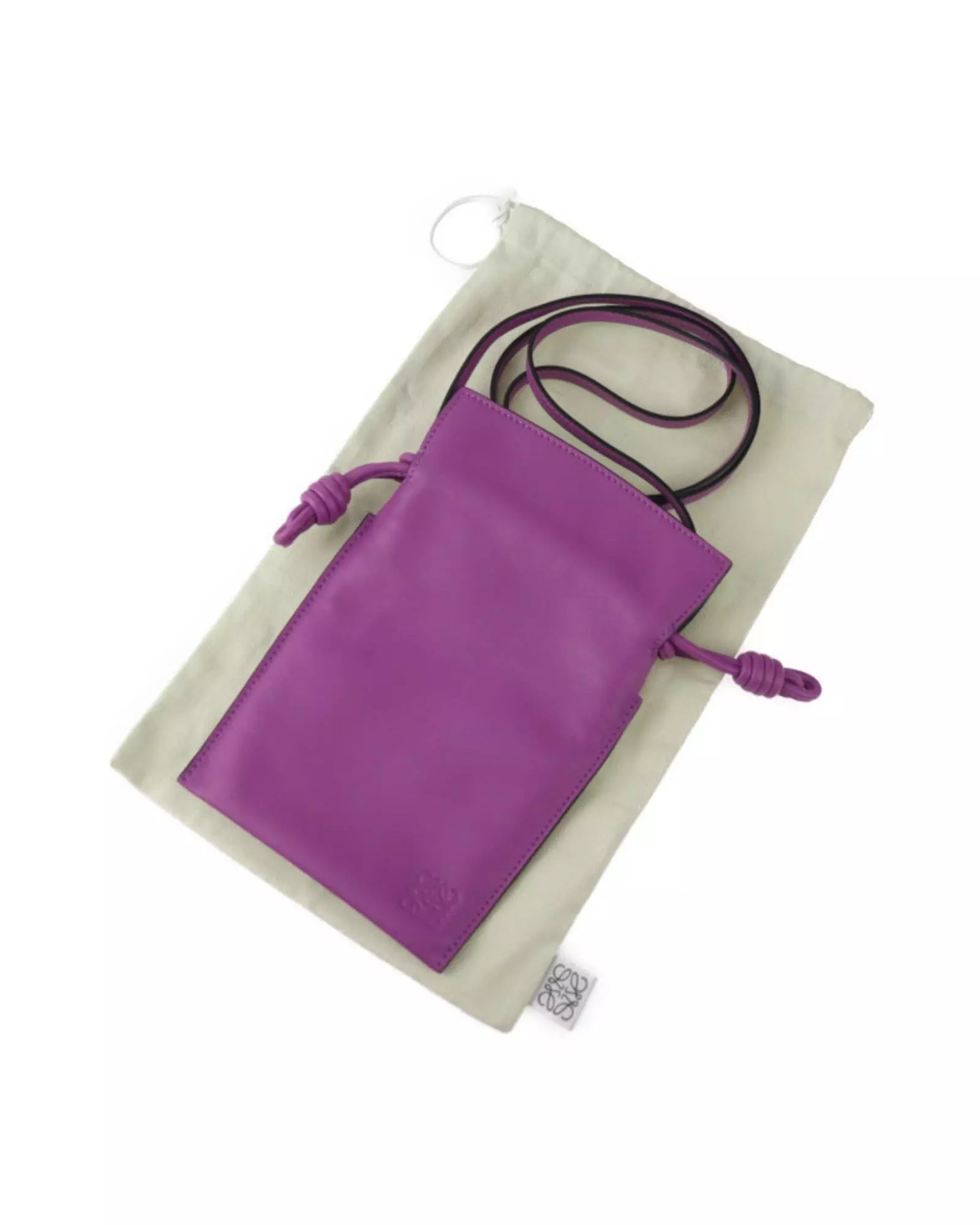 Preloved Hammock Small Drawstring Bag Wo - Purple Shoulder Bags alternative image