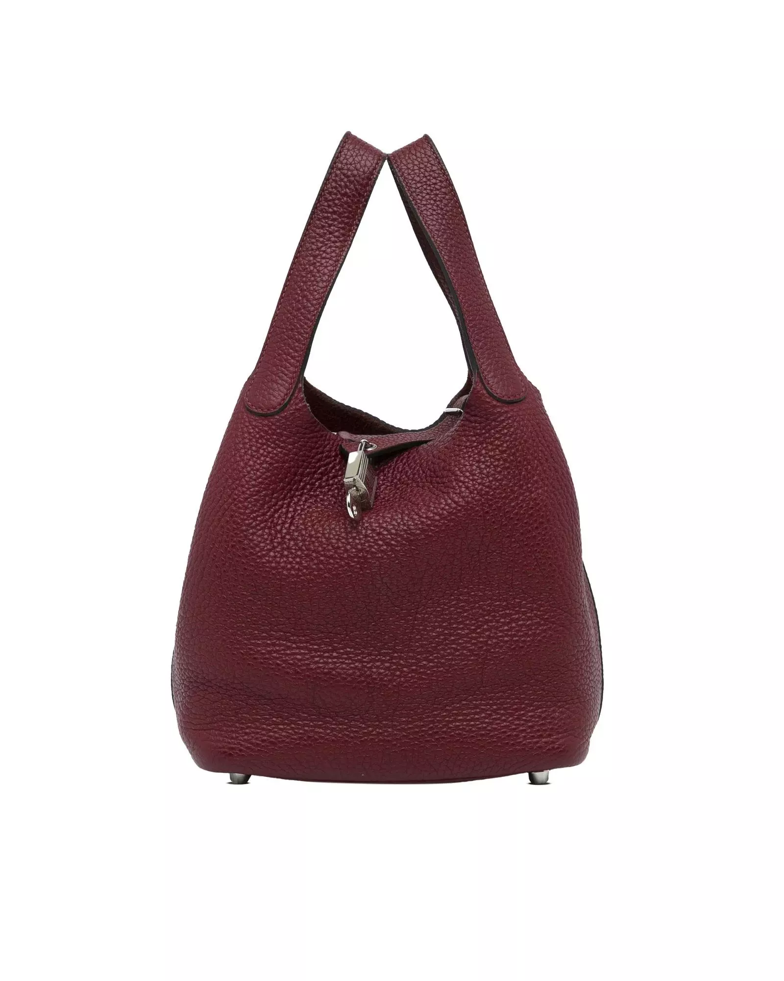Preloved Mini Herbag Zip handbag Red Leather Women alternative image