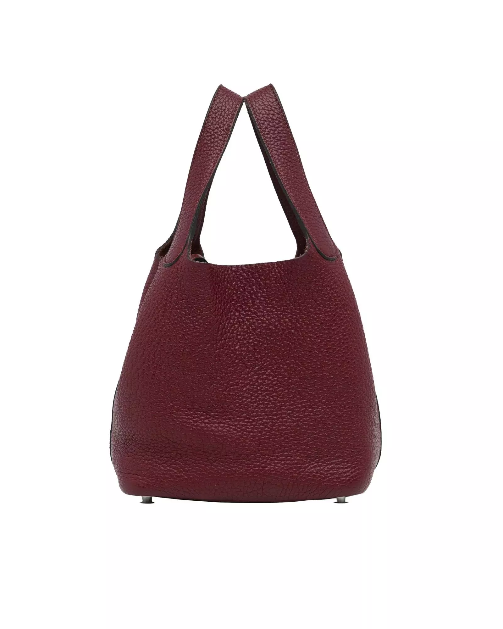 Preloved Mini Herbag Zip handbag Red Leather Women alternative image