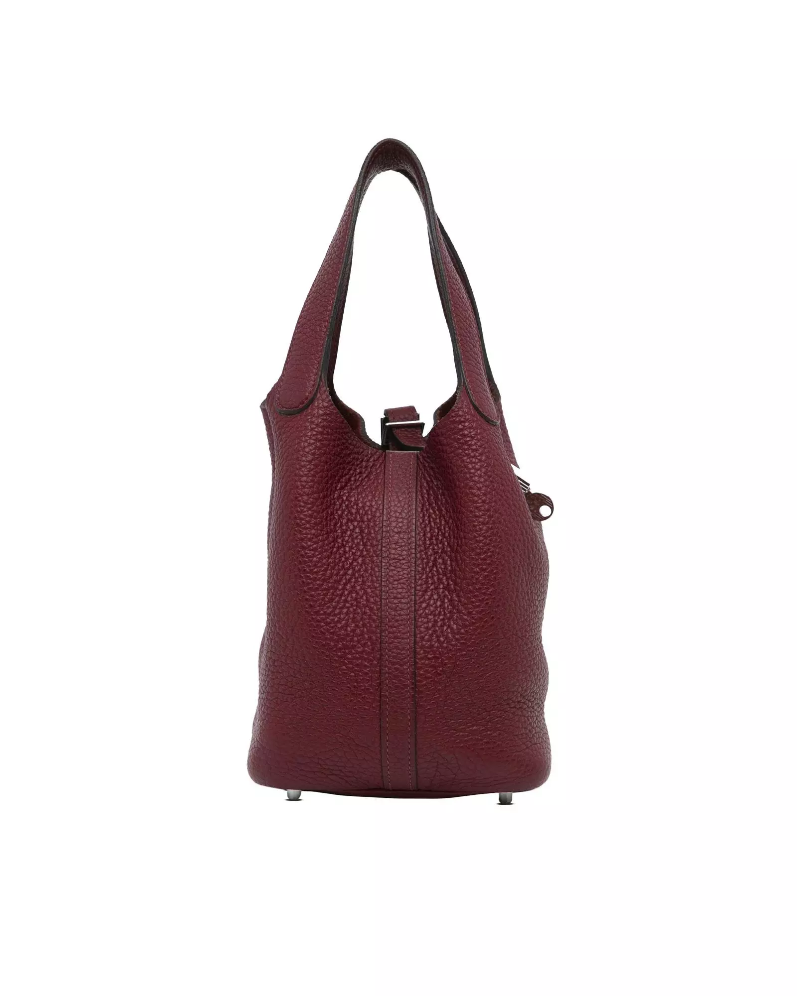 Preloved Mini Herbag Zip handbag Red Leather Women alternative image