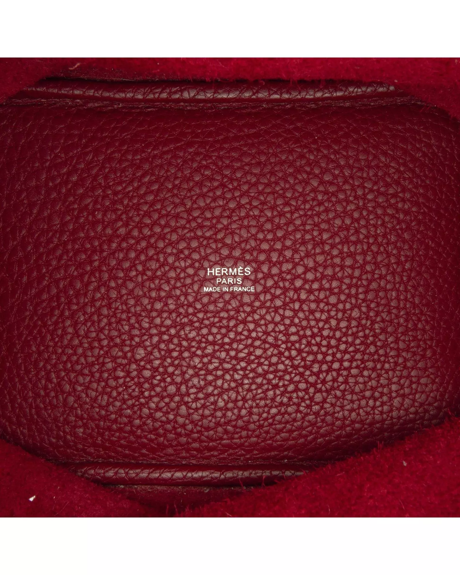 Preloved Mini Herbag Zip handbag Red Leather Women alternative image