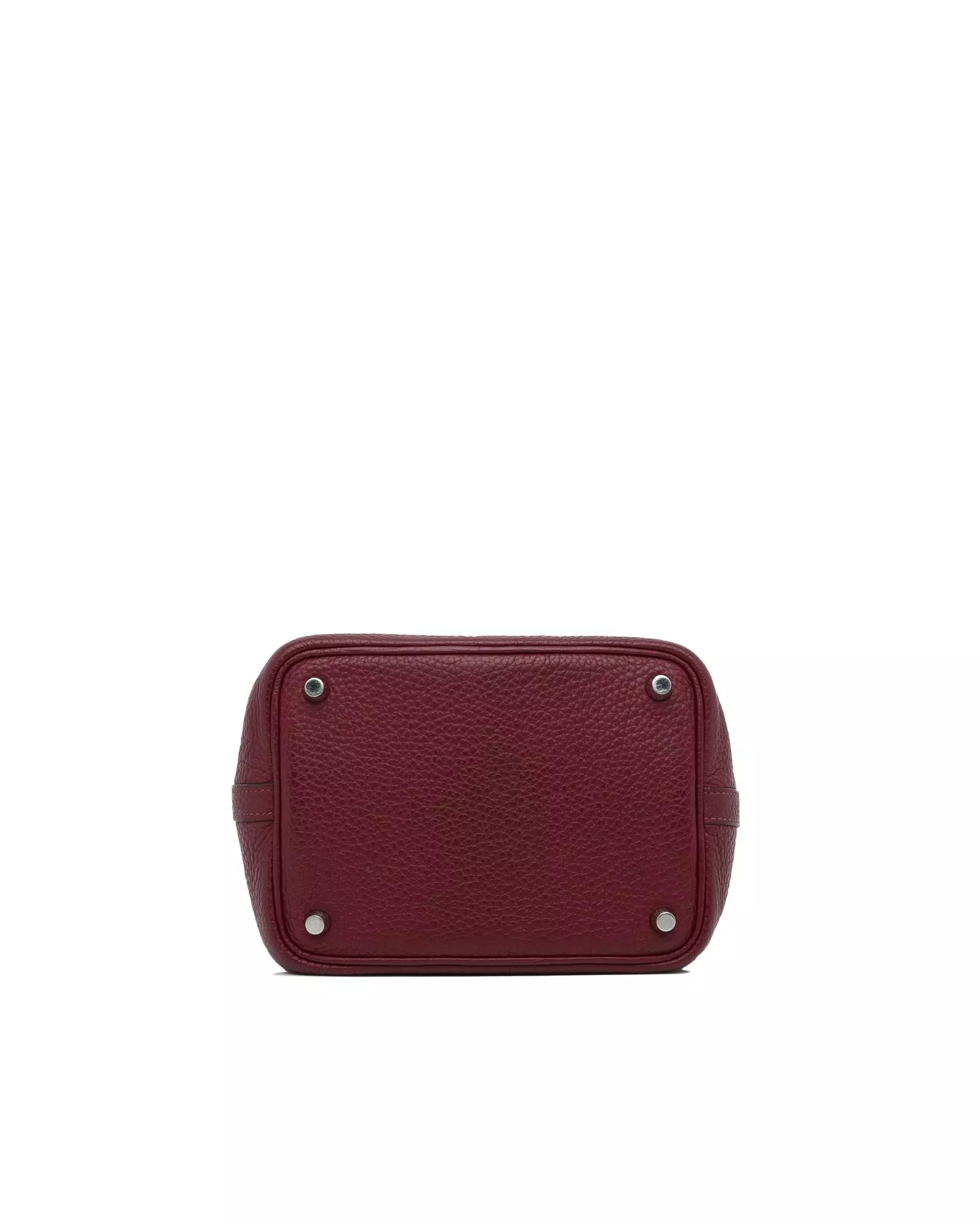 Preloved Mini Herbag Zip handbag Red Leather Women alternative image