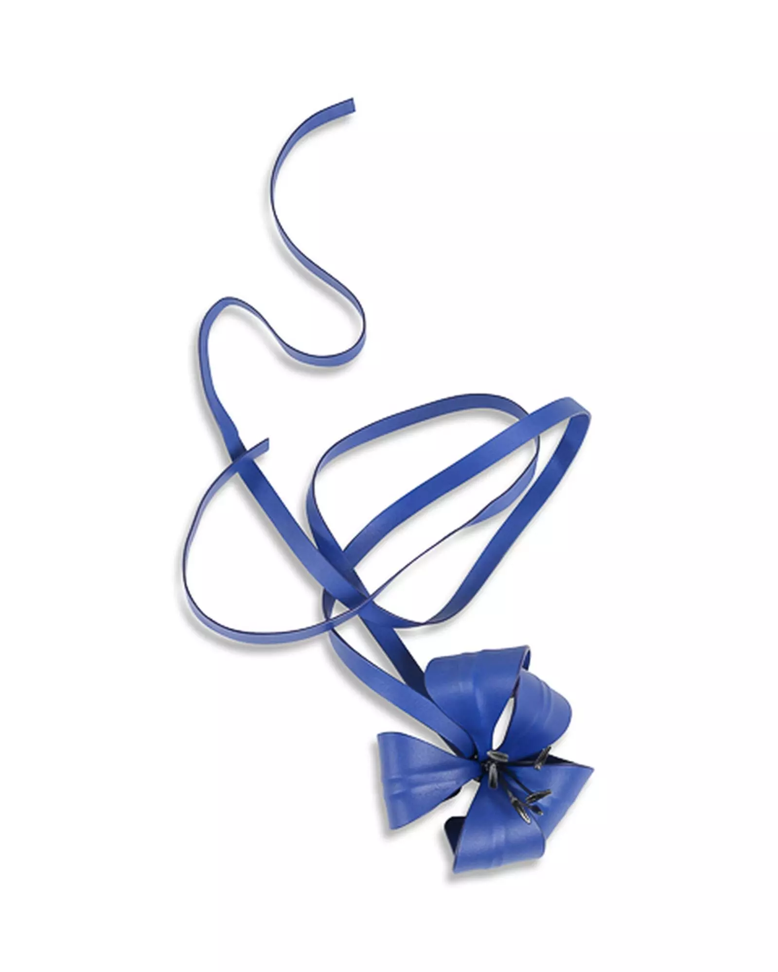 Lily Leather Belt Blue Flower Detail Women Bracelets alternative image