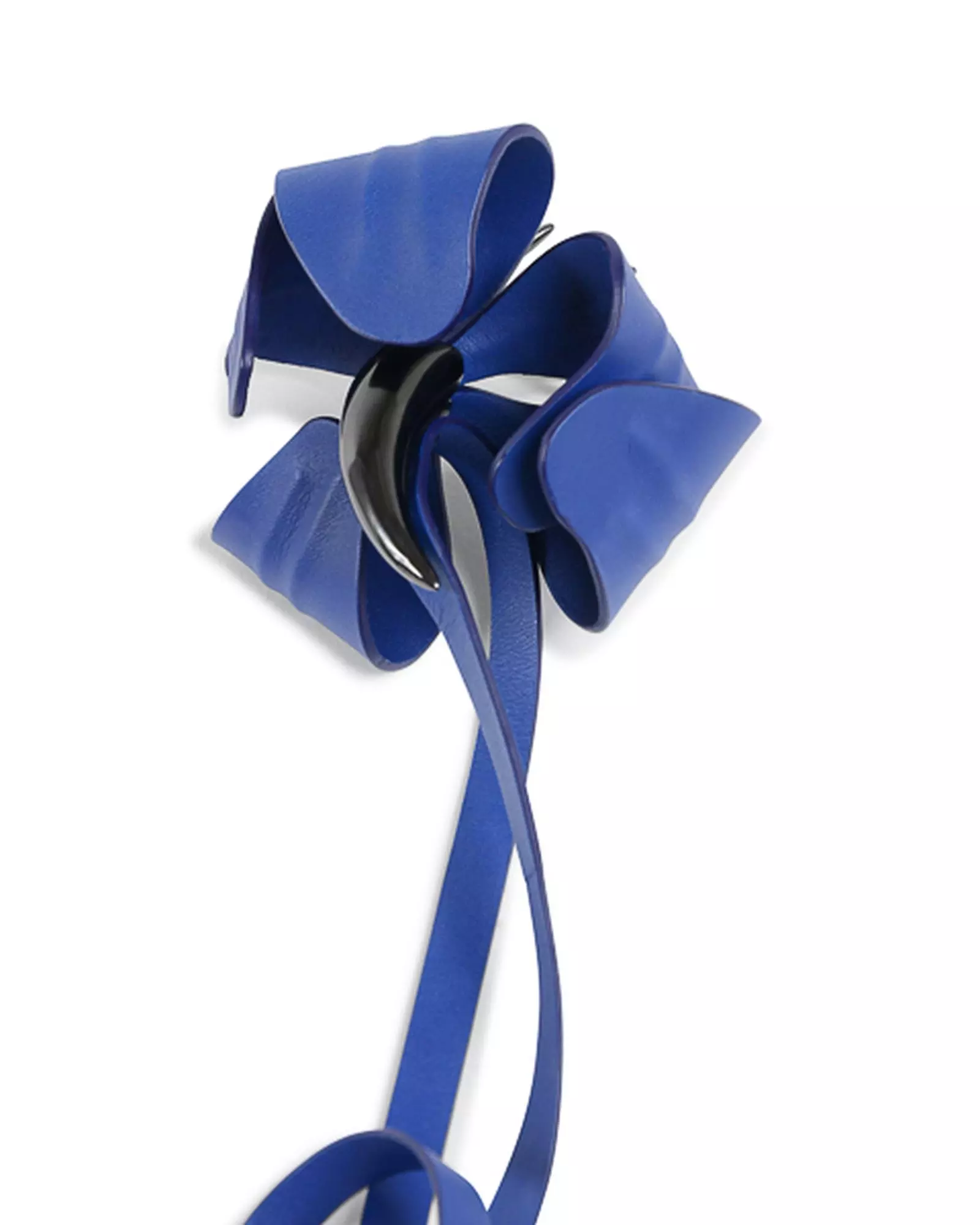 Lily Leather Belt Blue Flower Detail Women Bracelets alternative image