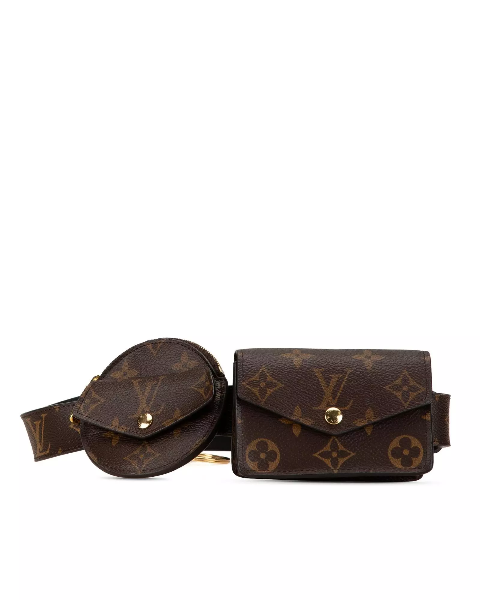 Preloved Multi Pochette Accessoires Belt Bag in Brown Karen Millen