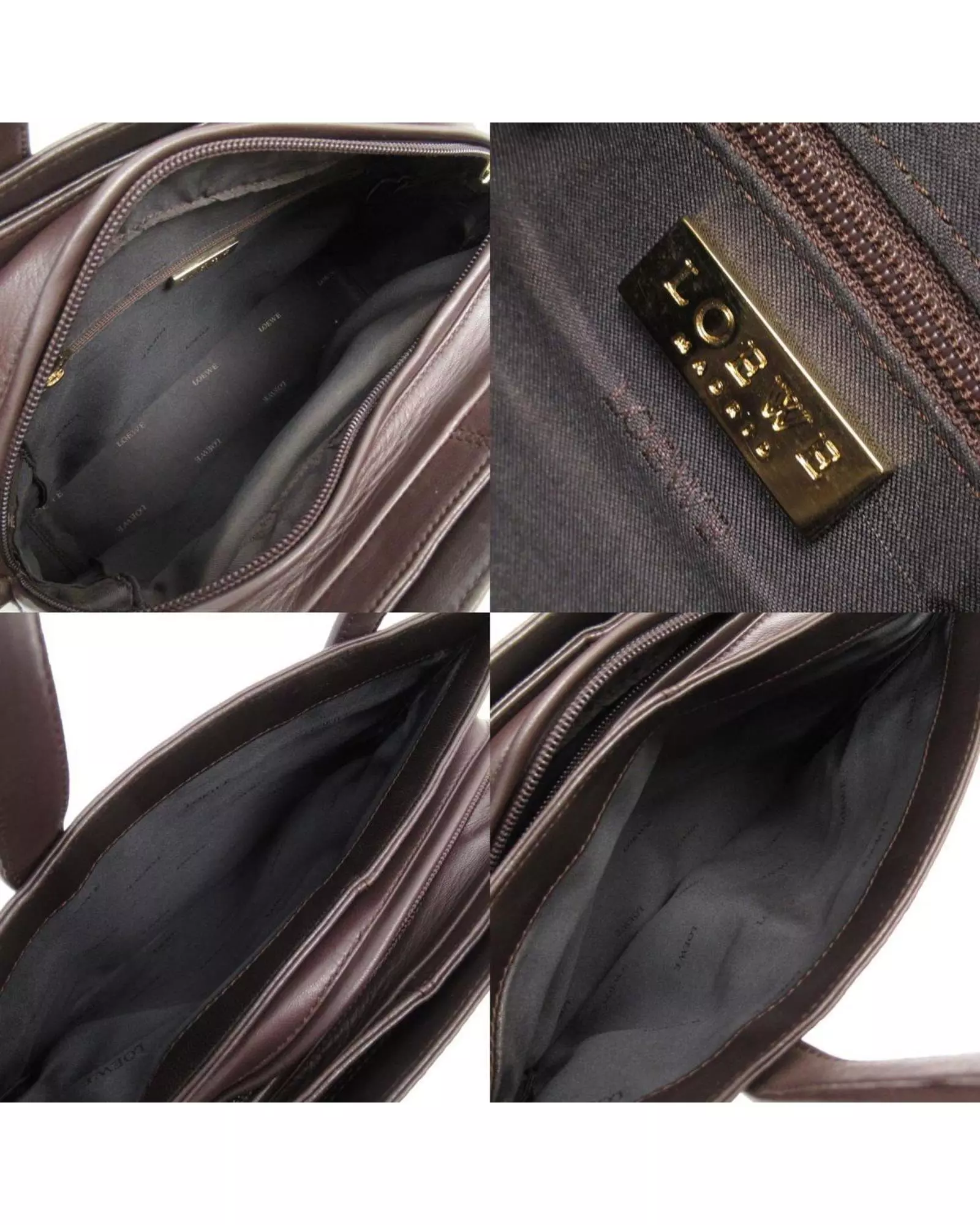 Preloved Hammock Small Leather Tote Women - Brown Handbags alternative image