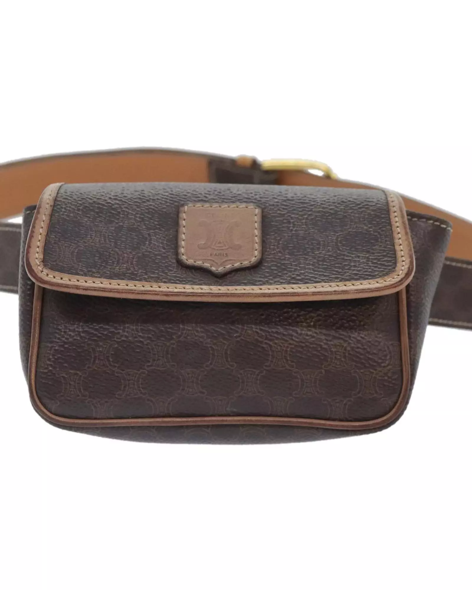 Preloved Vintage Belt Bag Macadam Wo - Brown Shoulder Bags alternative image