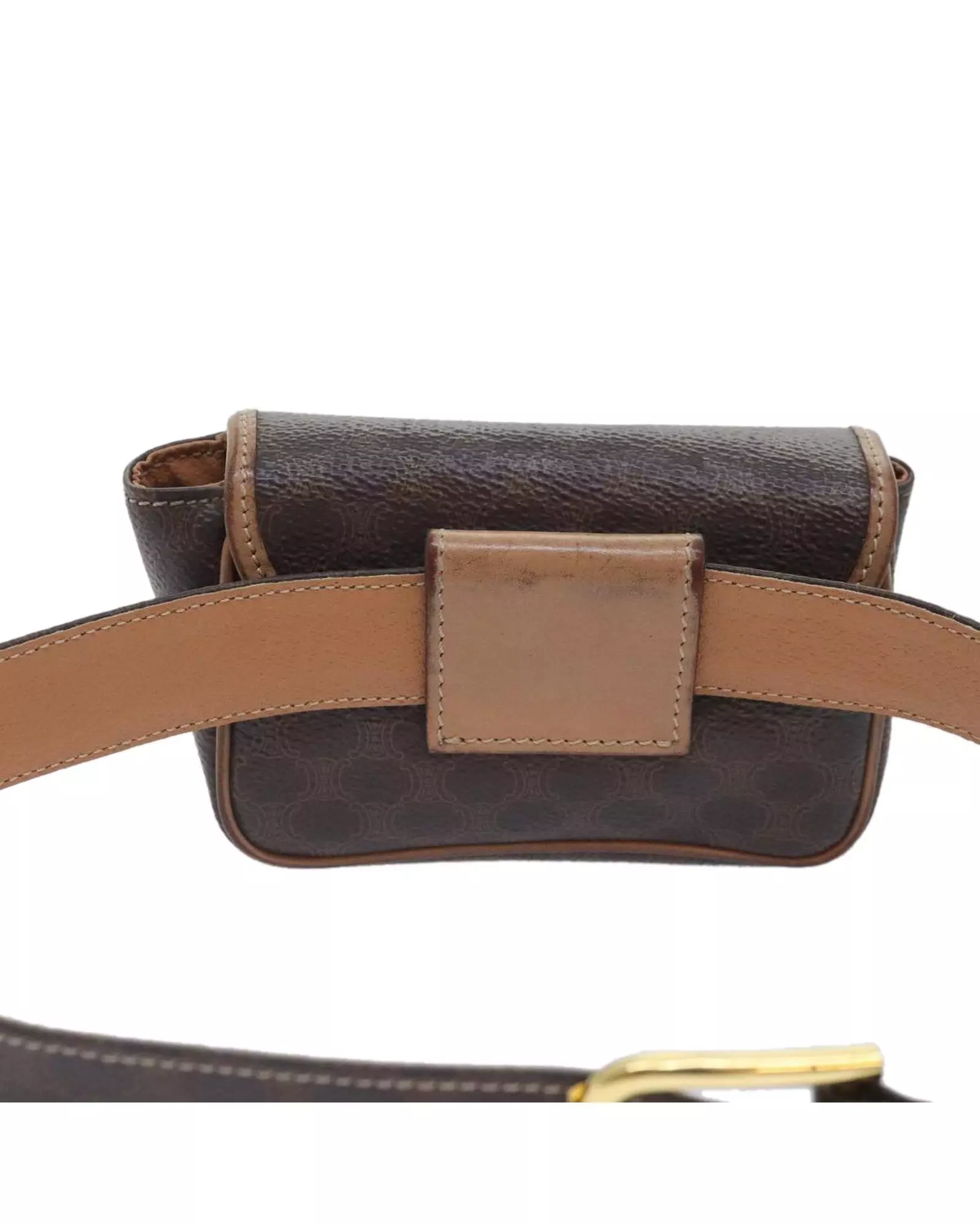 Preloved Vintage Belt Bag Macadam Wo - Brown Shoulder Bags alternative image