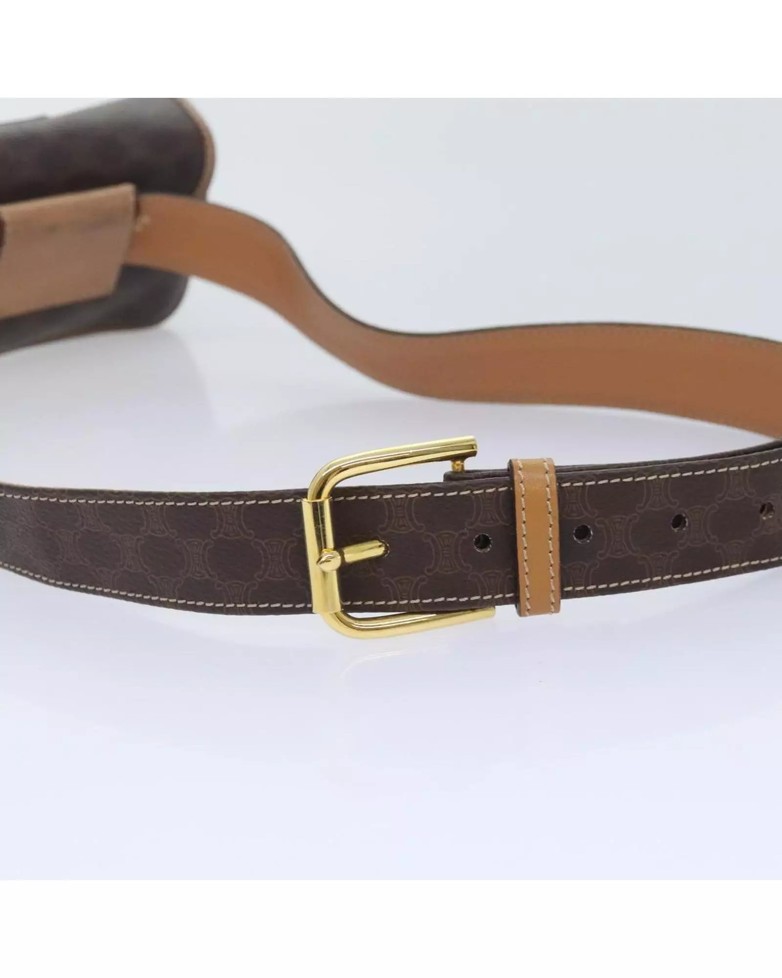 Preloved Vintage Belt Bag Macadam Wo - Brown Shoulder Bags alternative image