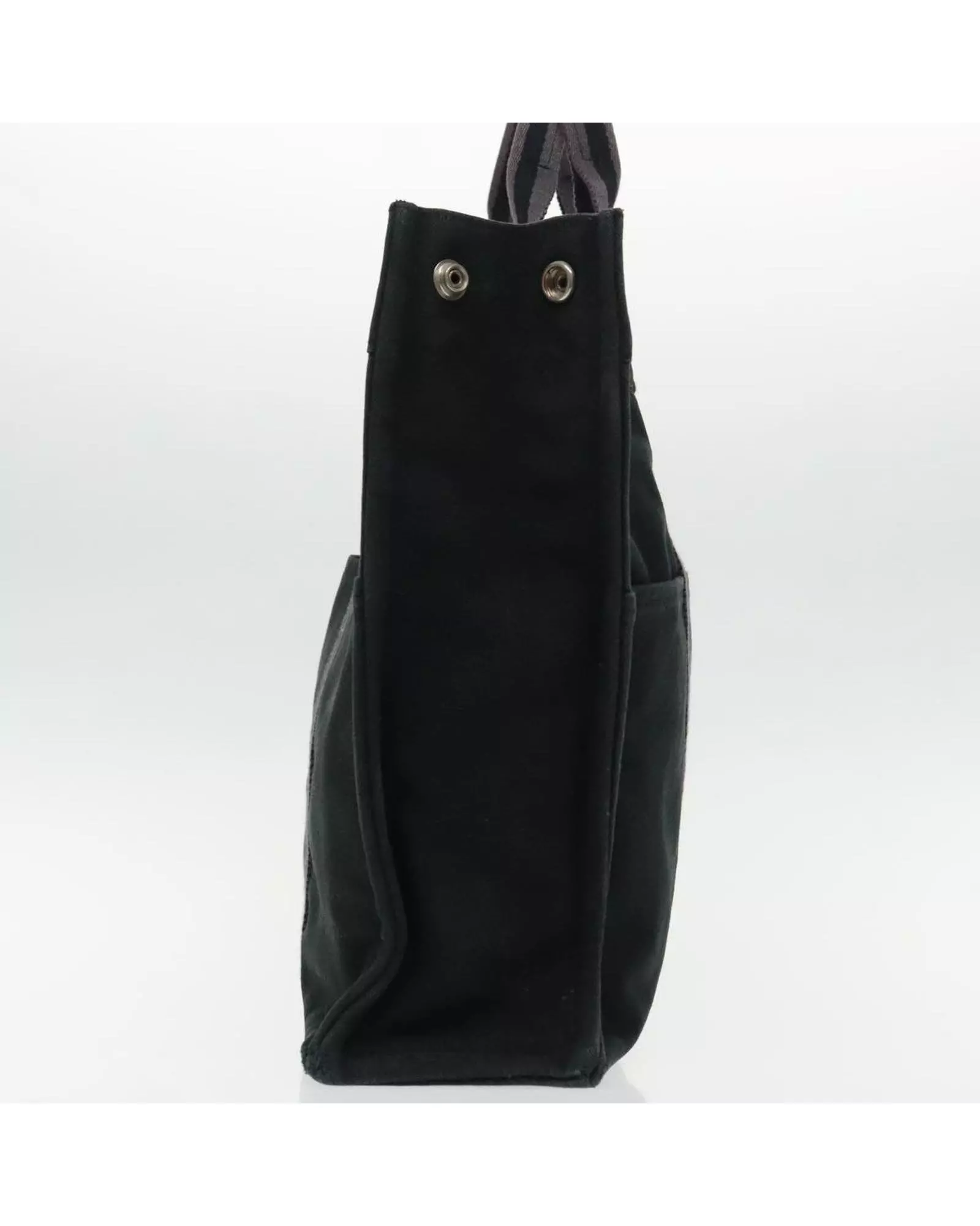 Preloved Canvas Tote Bag Large Women - Black alternative image