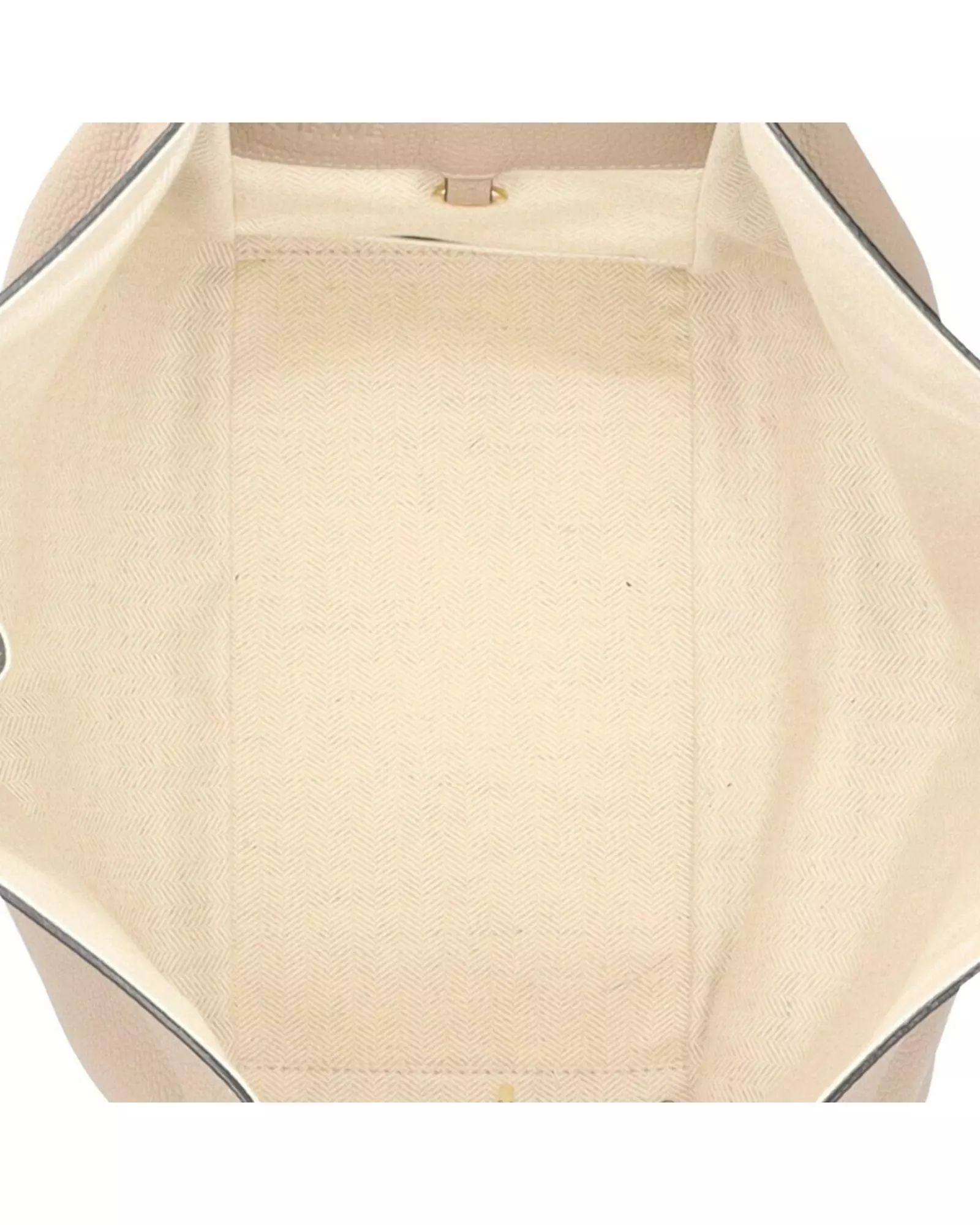 Preloved Gate Small Bag Top Handle Calfskin Leather Wo - Beige alternative image