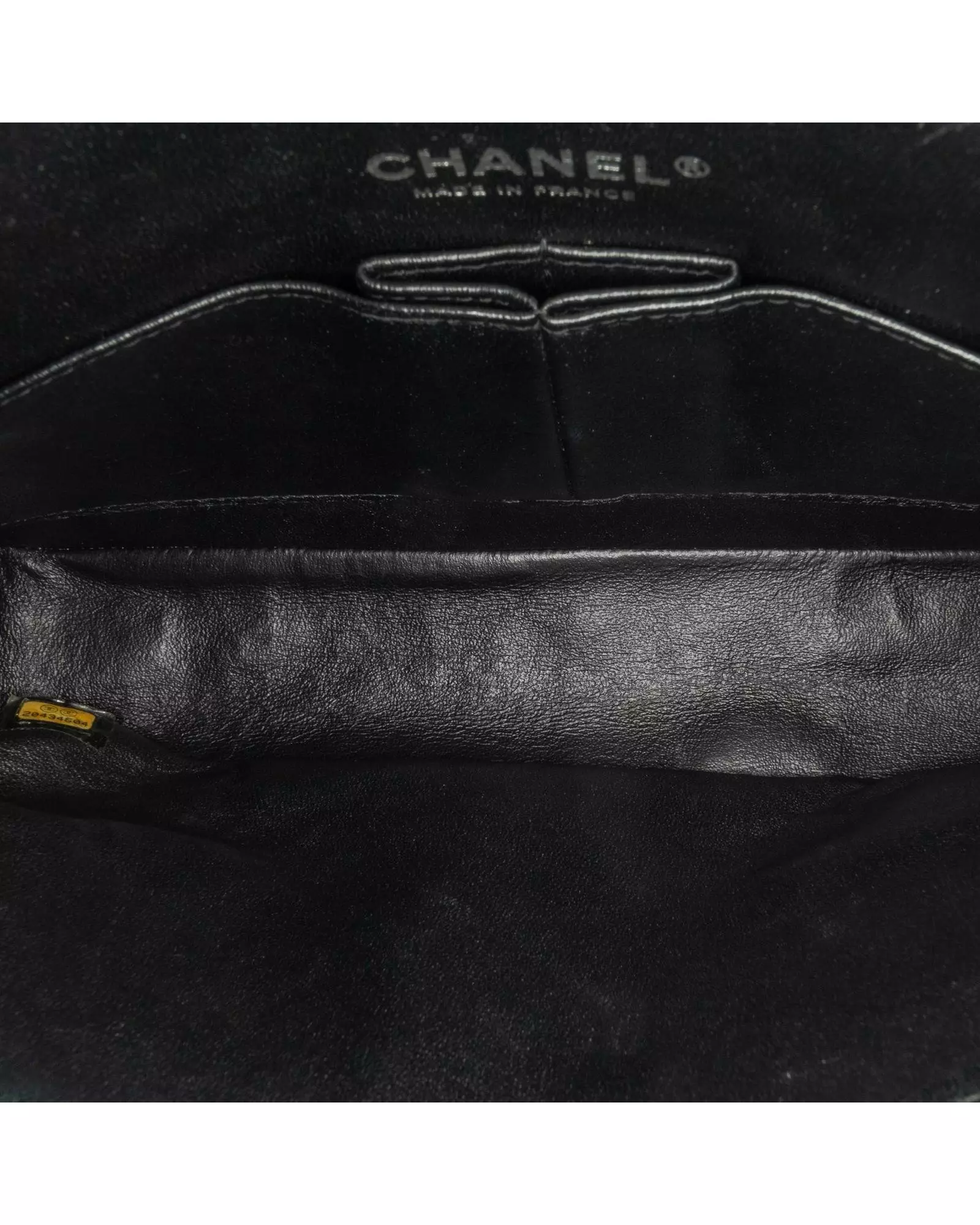 Preloved Classic Flap Patent Leather Shoulder Bag Women - Black alternative image
