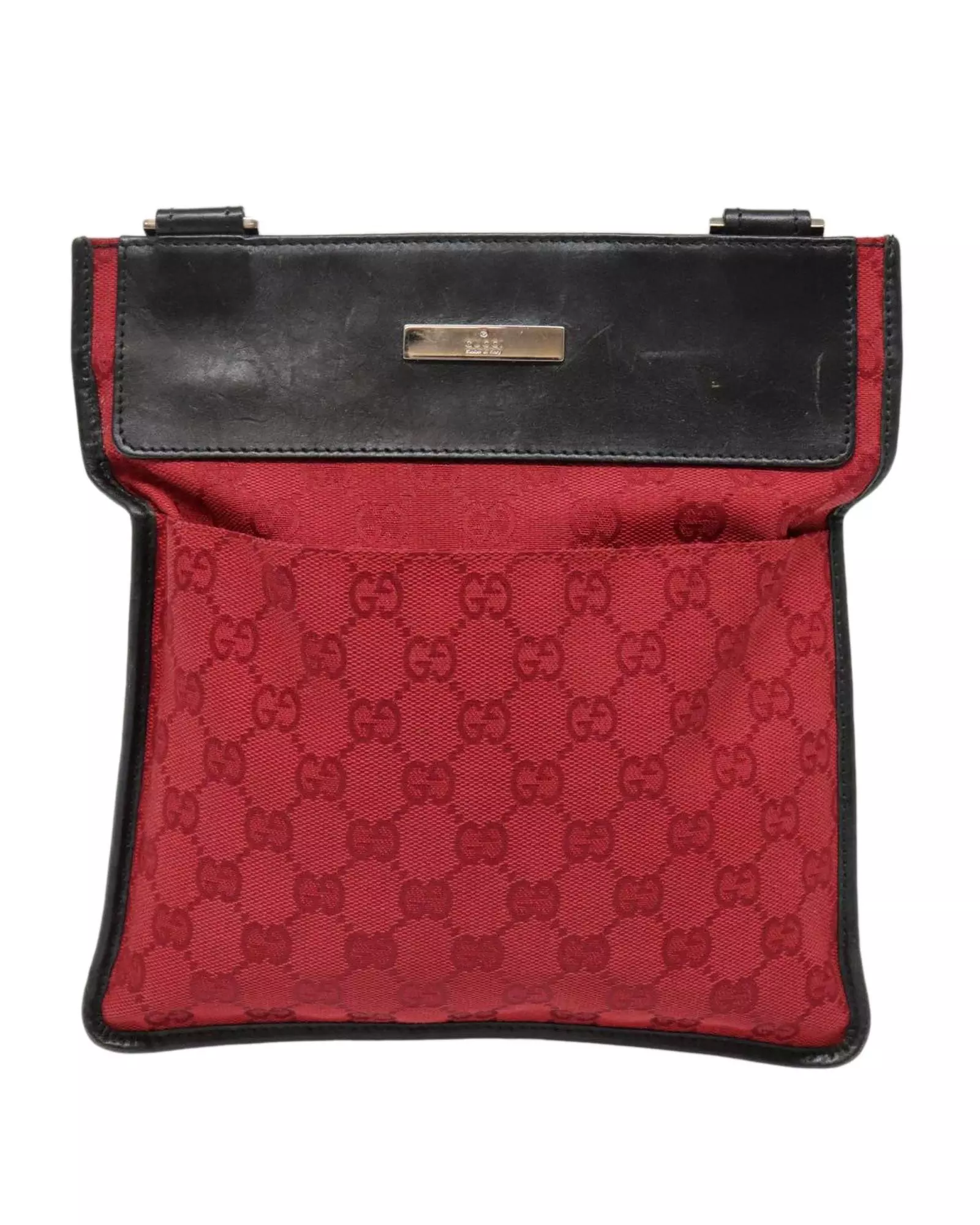 Preloved GG Supreme Messenger Bag Red Women Shoulder Bags alternative image