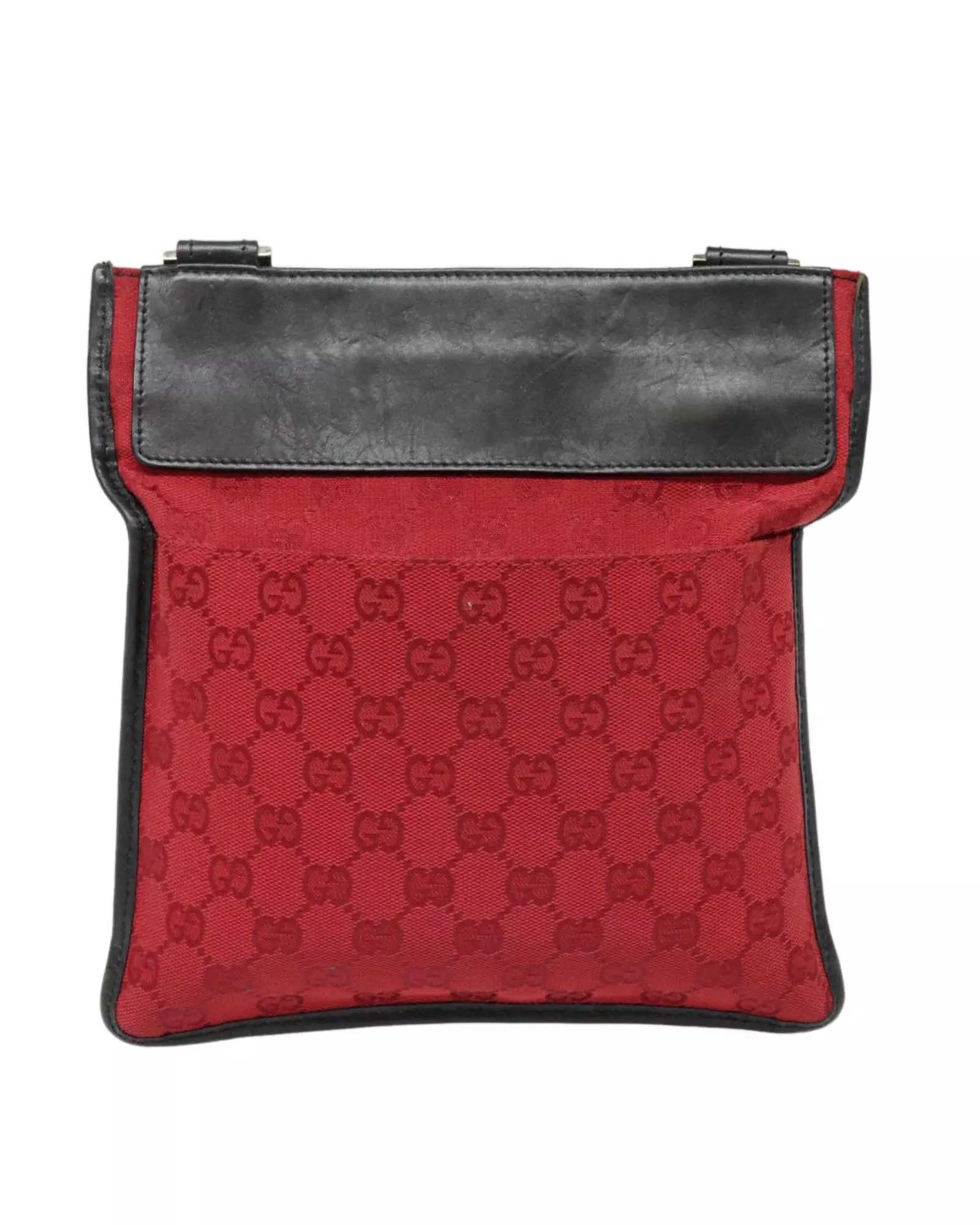 Preloved GG Supreme Messenger Bag Red Women Shoulder Bags alternative image